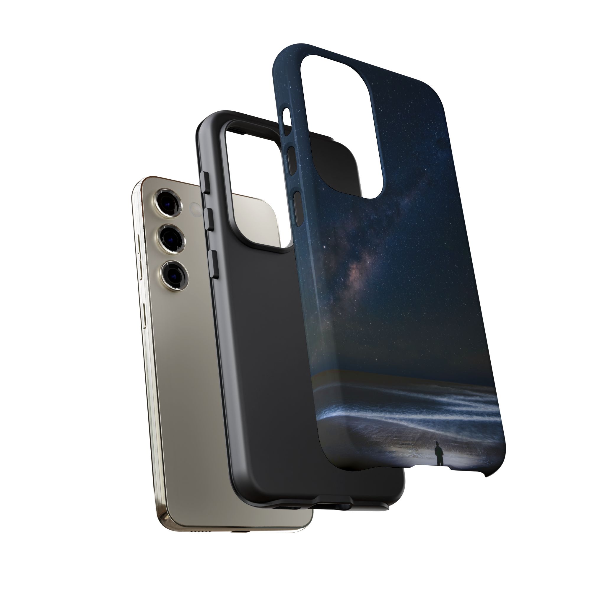 Cosmic Ocean Tough Cases - Starry-Night Horizon Glow - Image 19