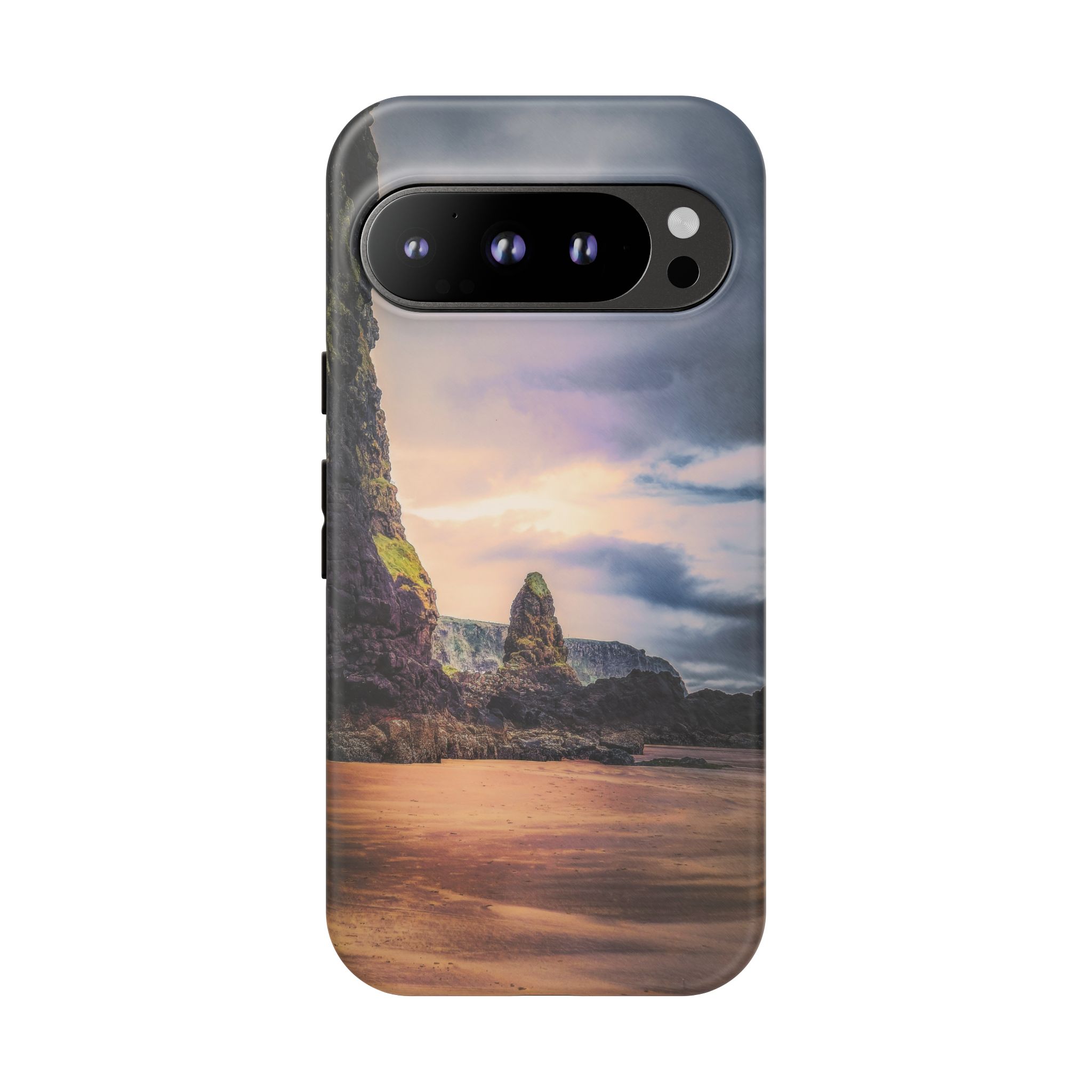 Mystic Cliff Tough Cases - Scandinavian-Modern Coastal Twilight - Image 162