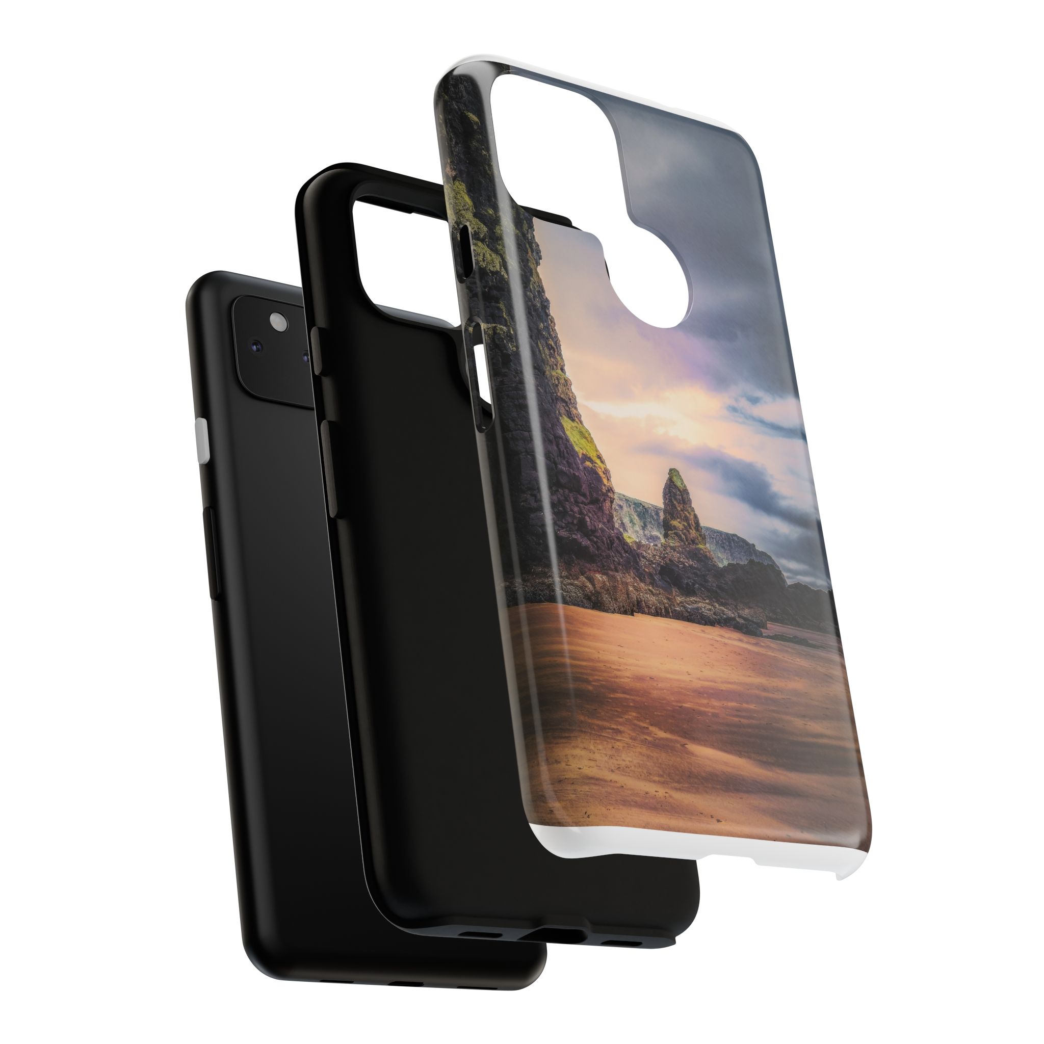 Mystic Cliff Tough Cases - Scandinavian-Modern Coastal Twilight - Image 227
