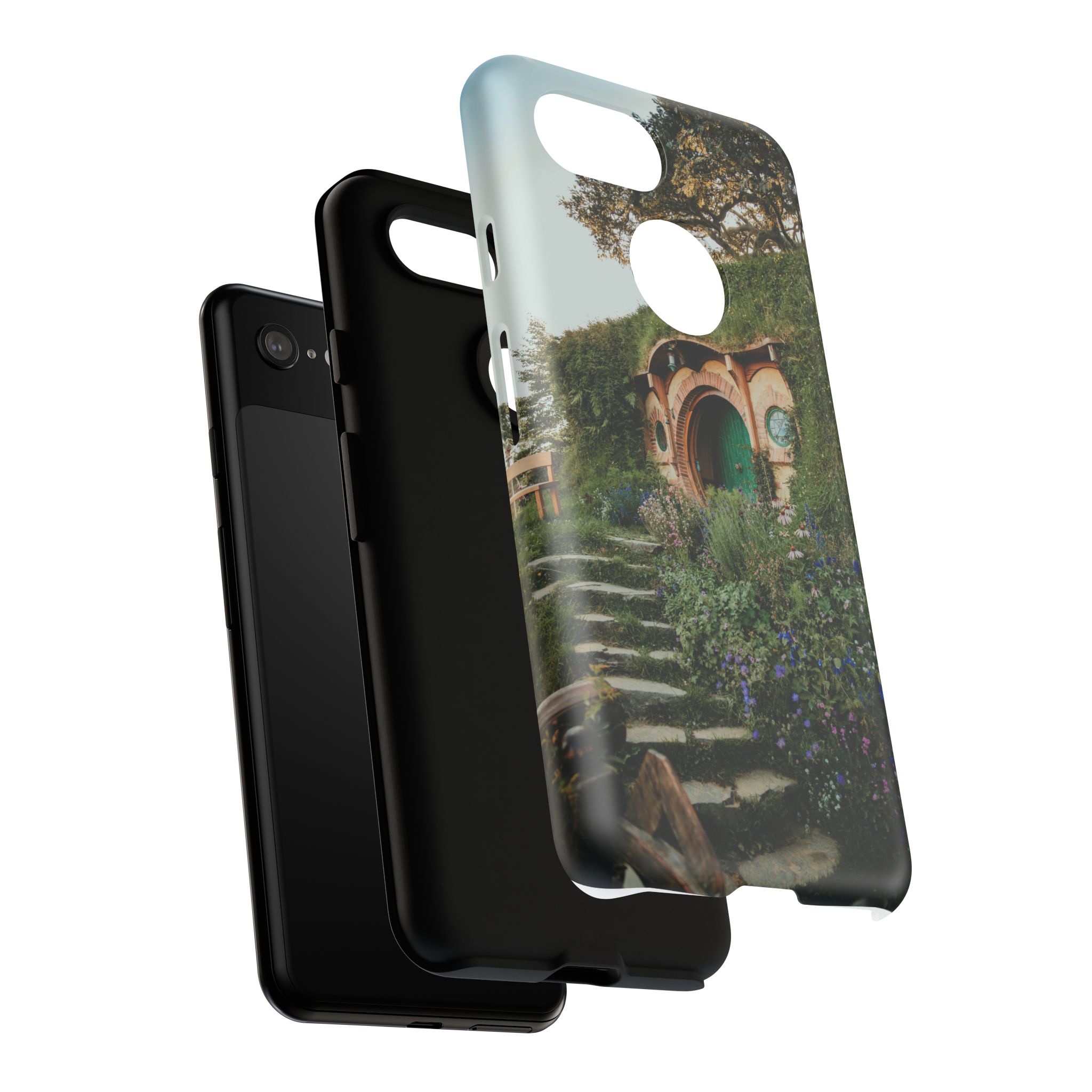 Cottagecore Hobbit Tough Case - Botanical-Pathway Rustic-Charm - Image 188