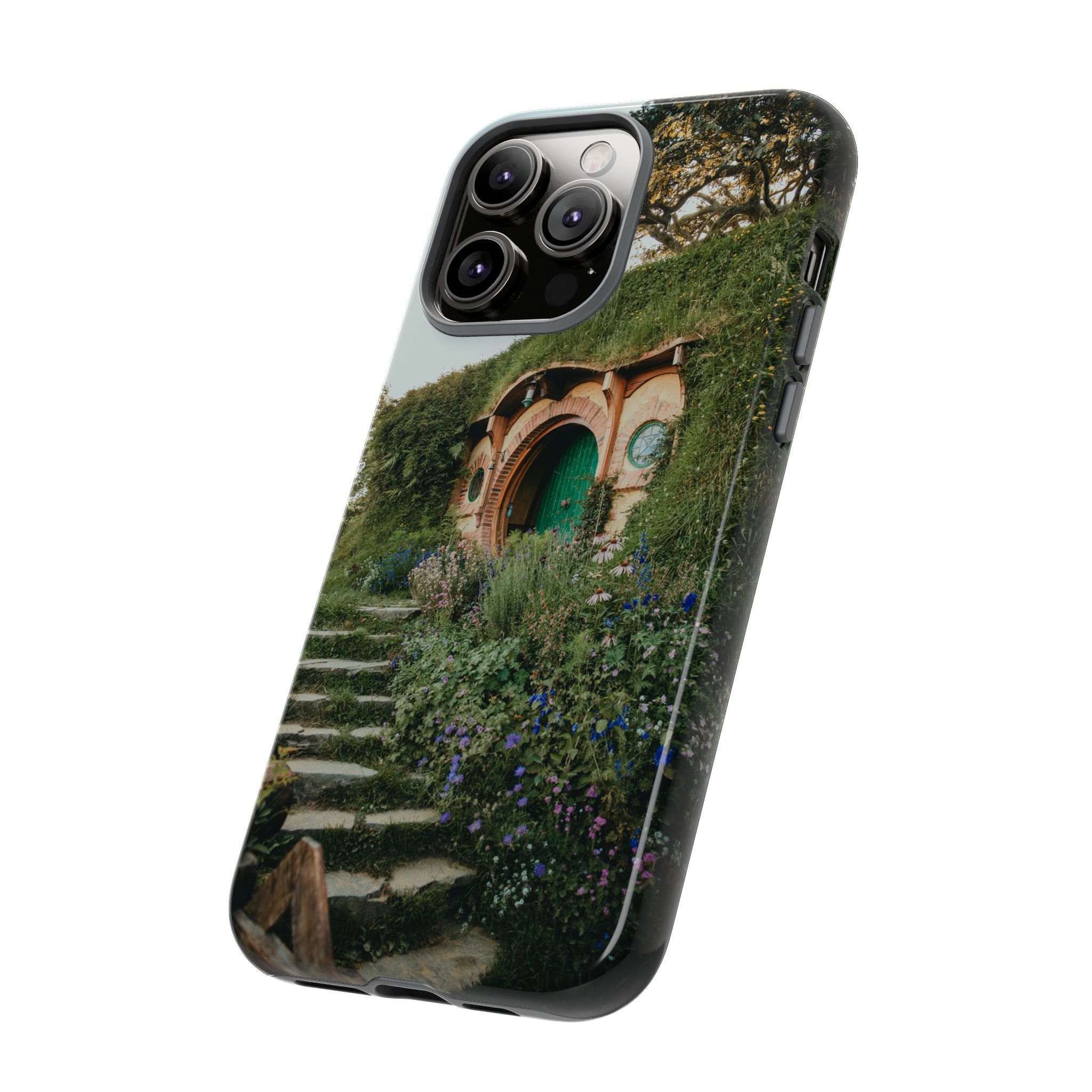 Cottagecore Hobbit Tough Case - Botanical-Pathway Rustic-Charm - Image 10