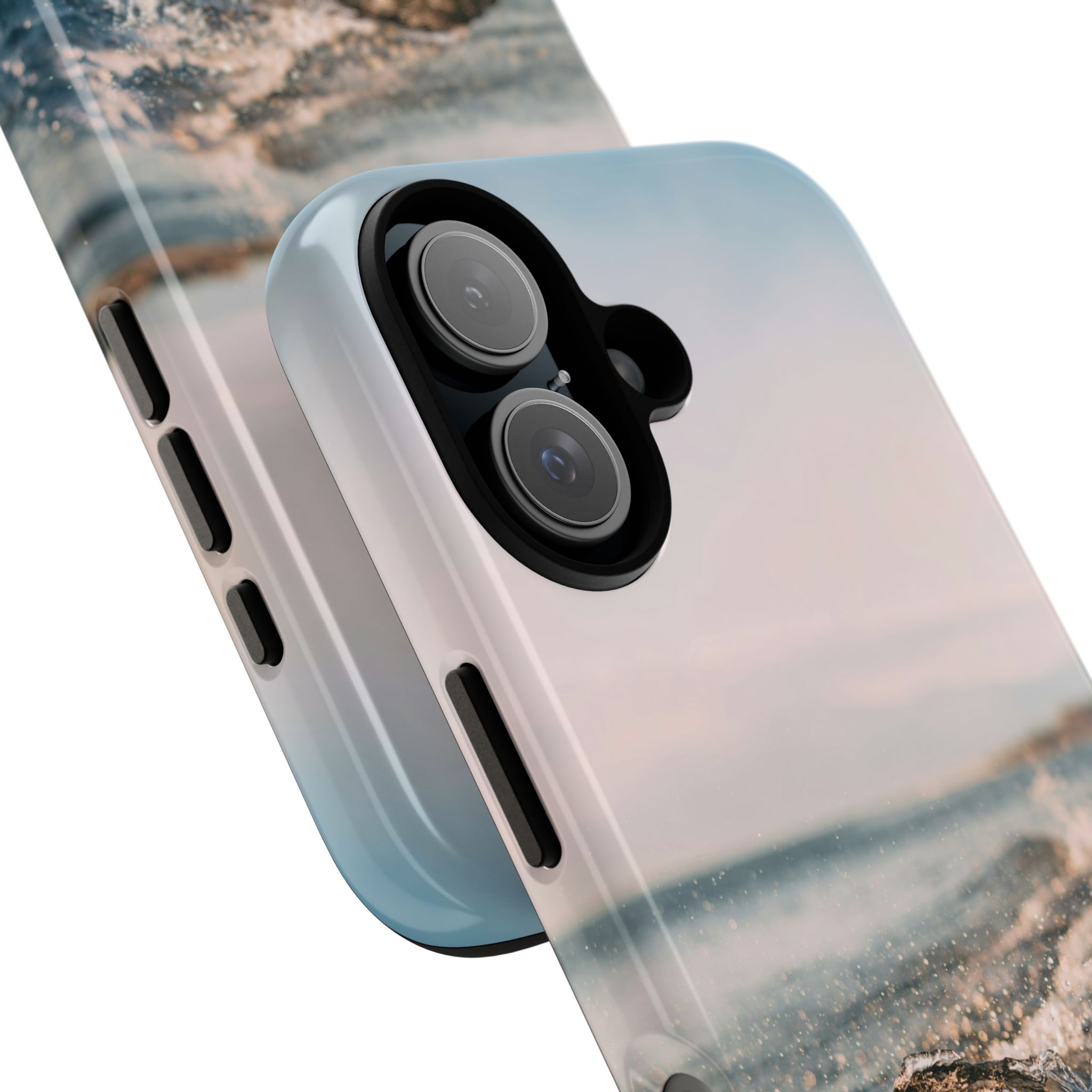 Coastal Wave Tough Cases - Scandinavian-Seaside Serenity - Image 122