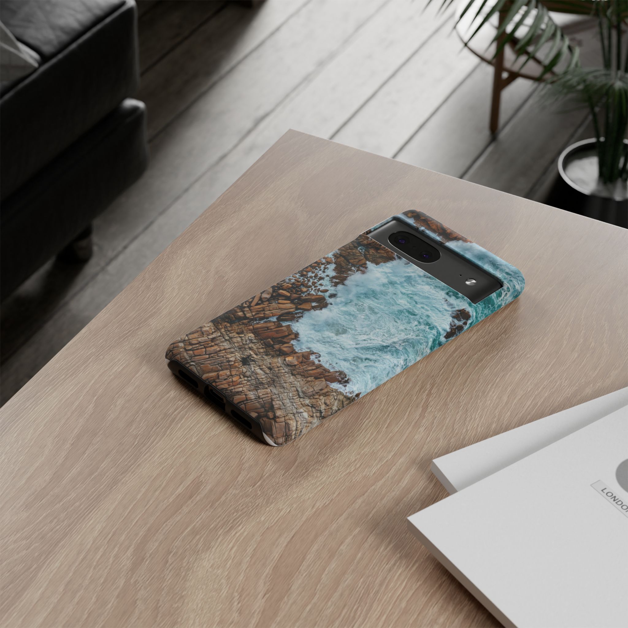 Coastal-Nautilus Tough Cases - Scandinavian-Rustic Shoreline - Image 48