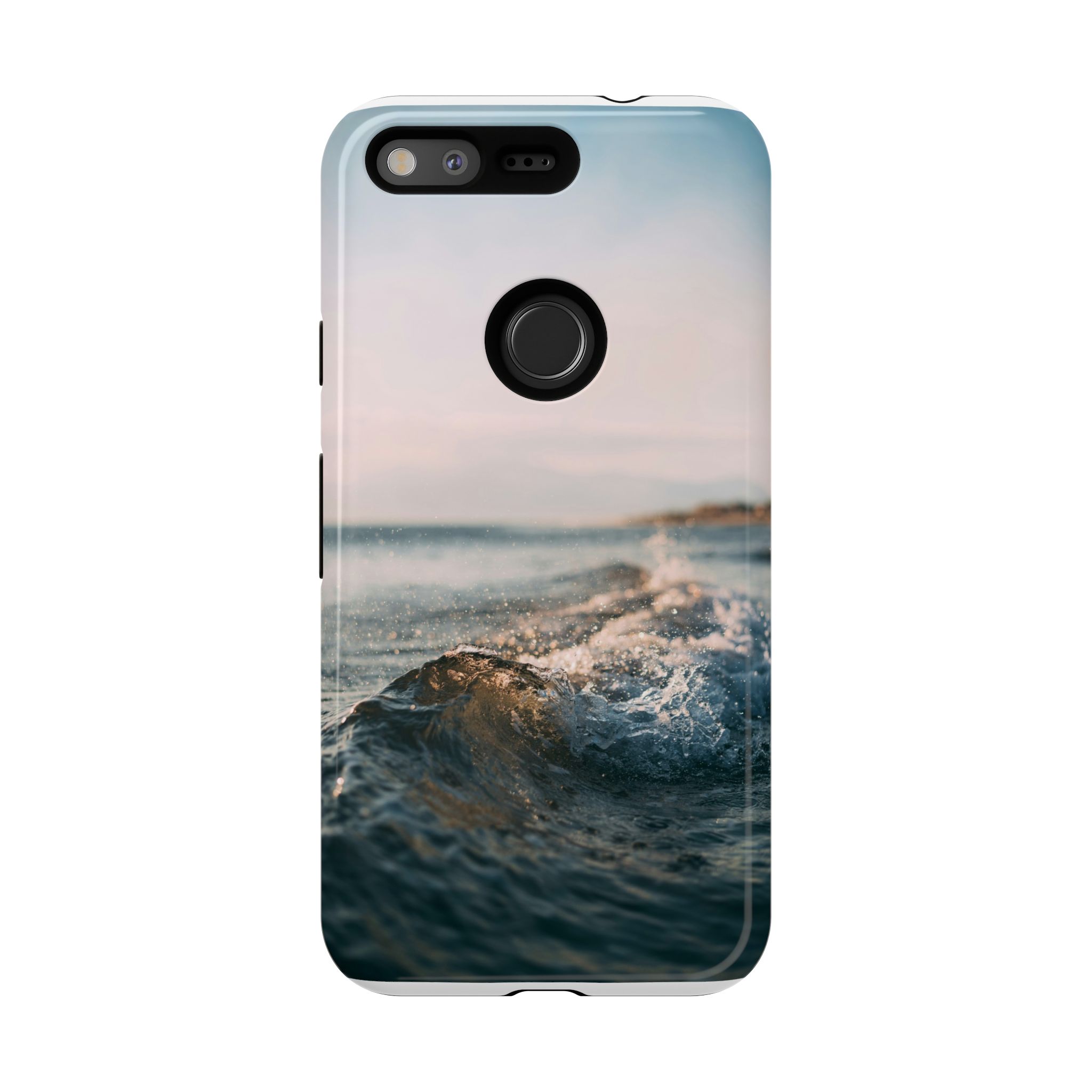 Coastal Wave Tough Cases - Scandinavian-Seaside Serenity - Image 231