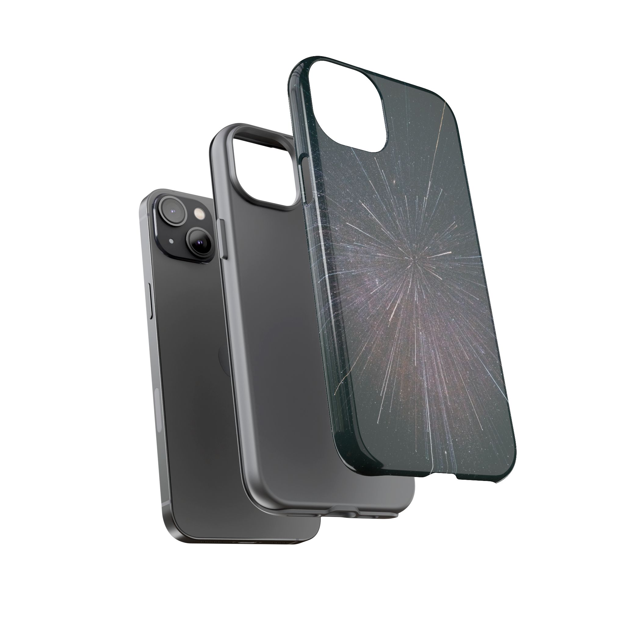 Nebula Burst Tough Case - Cosmic-Glitch Star Field - Image 3
