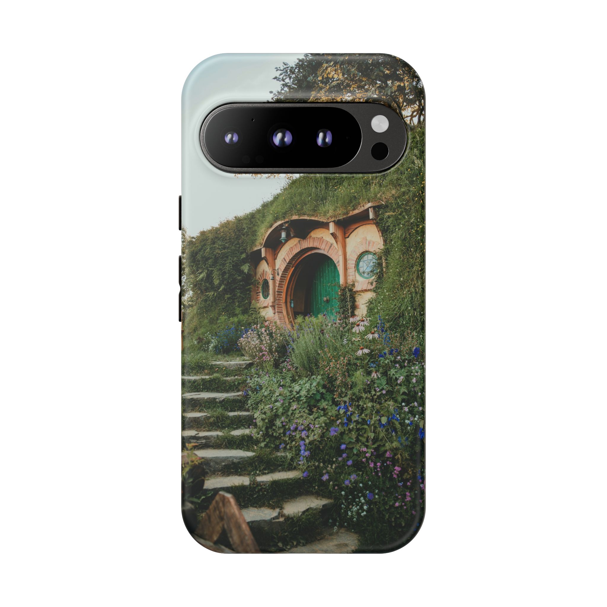 Cottagecore Hobbit Tough Case - Botanical-Pathway Rustic-Charm - Image 162
