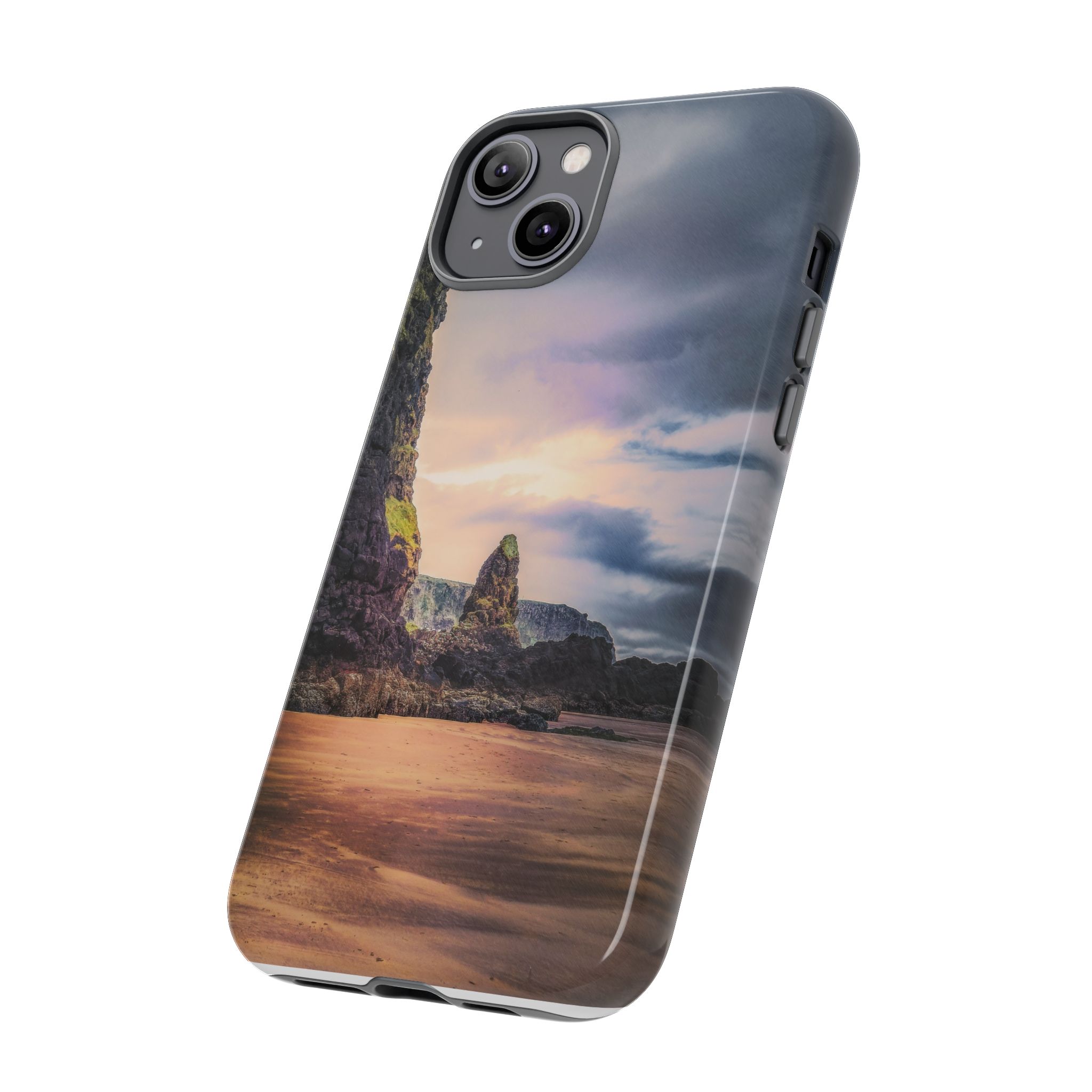 Mystic Cliff Tough Cases - Scandinavian-Modern Coastal Twilight - Image 2