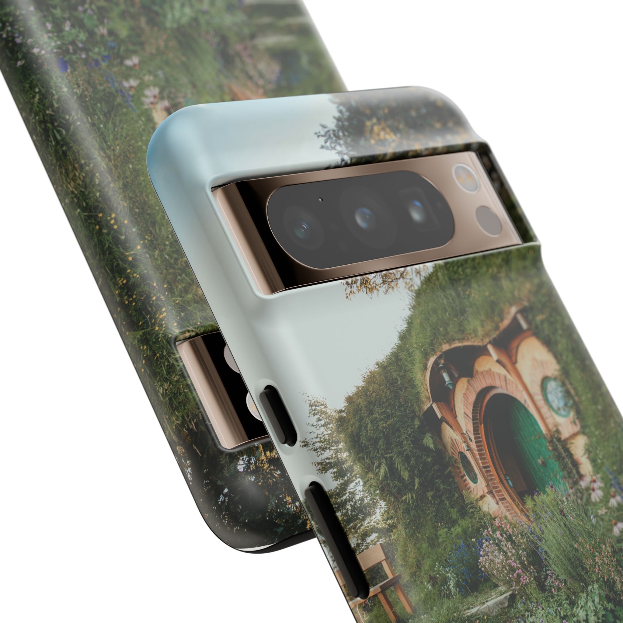 Cottagecore Hobbit Tough Case - Botanical-Pathway Rustic-Charm - Image 110