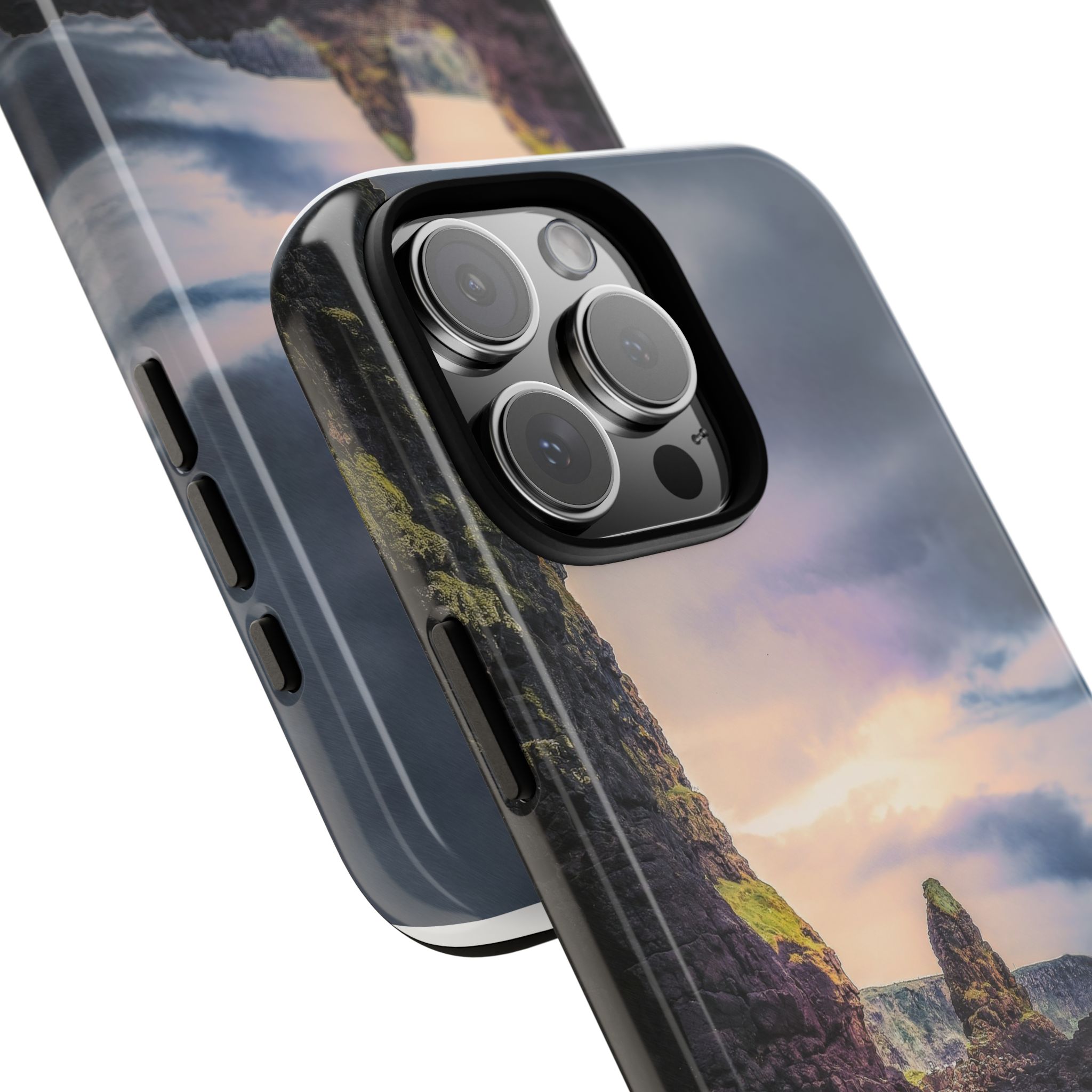 Mystic Cliff Tough Cases - Scandinavian-Modern Coastal Twilight - Image 146