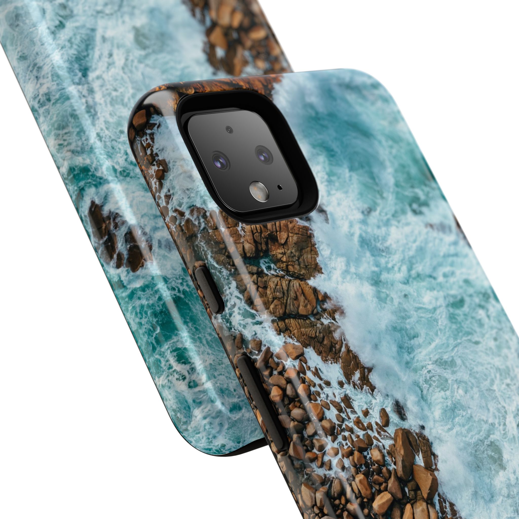 Coastal-Nautilus Tough Cases - Scandinavian-Rustic Shoreline - Image 214