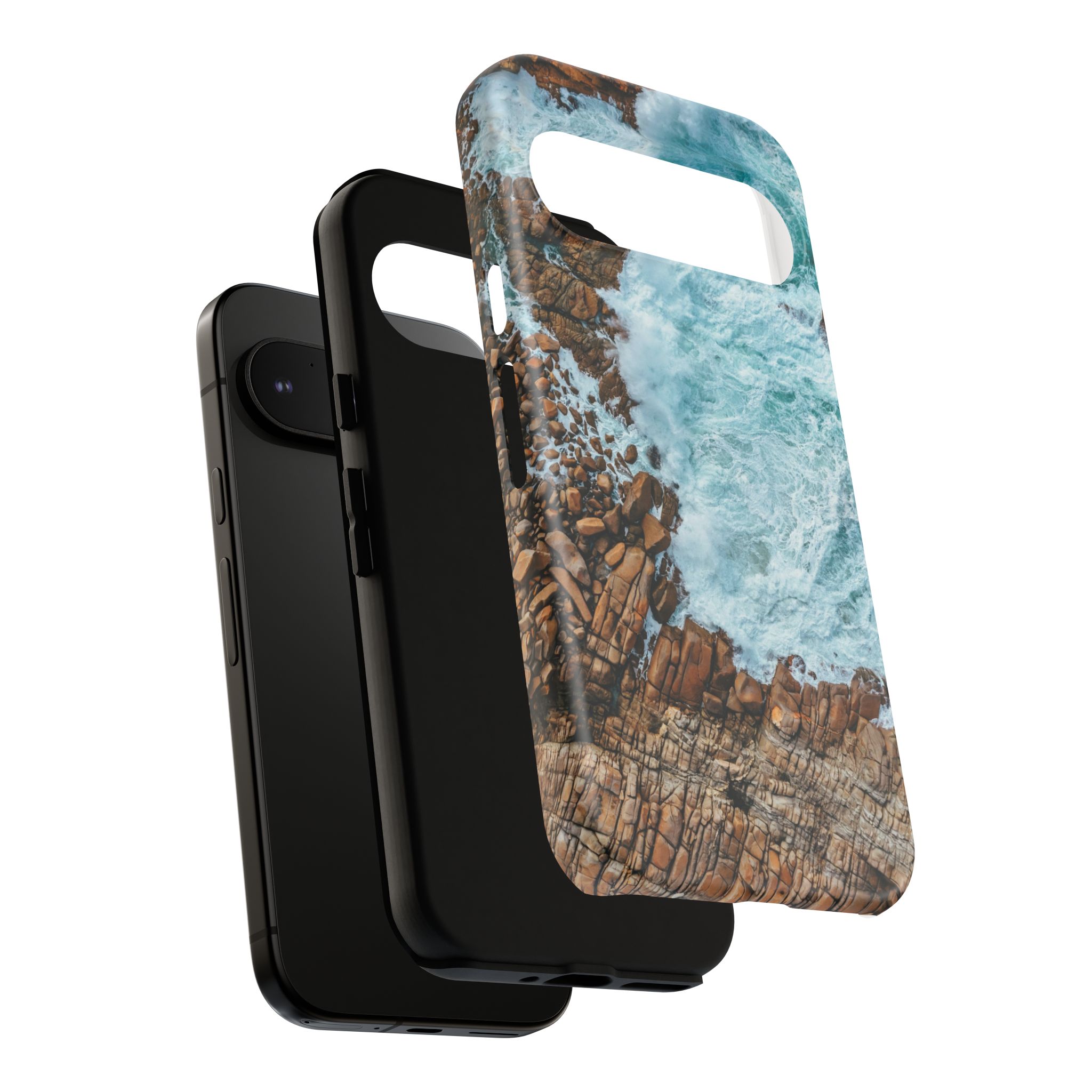 Coastal-Nautilus Tough Cases - Scandinavian-Rustic Shoreline - Image 164