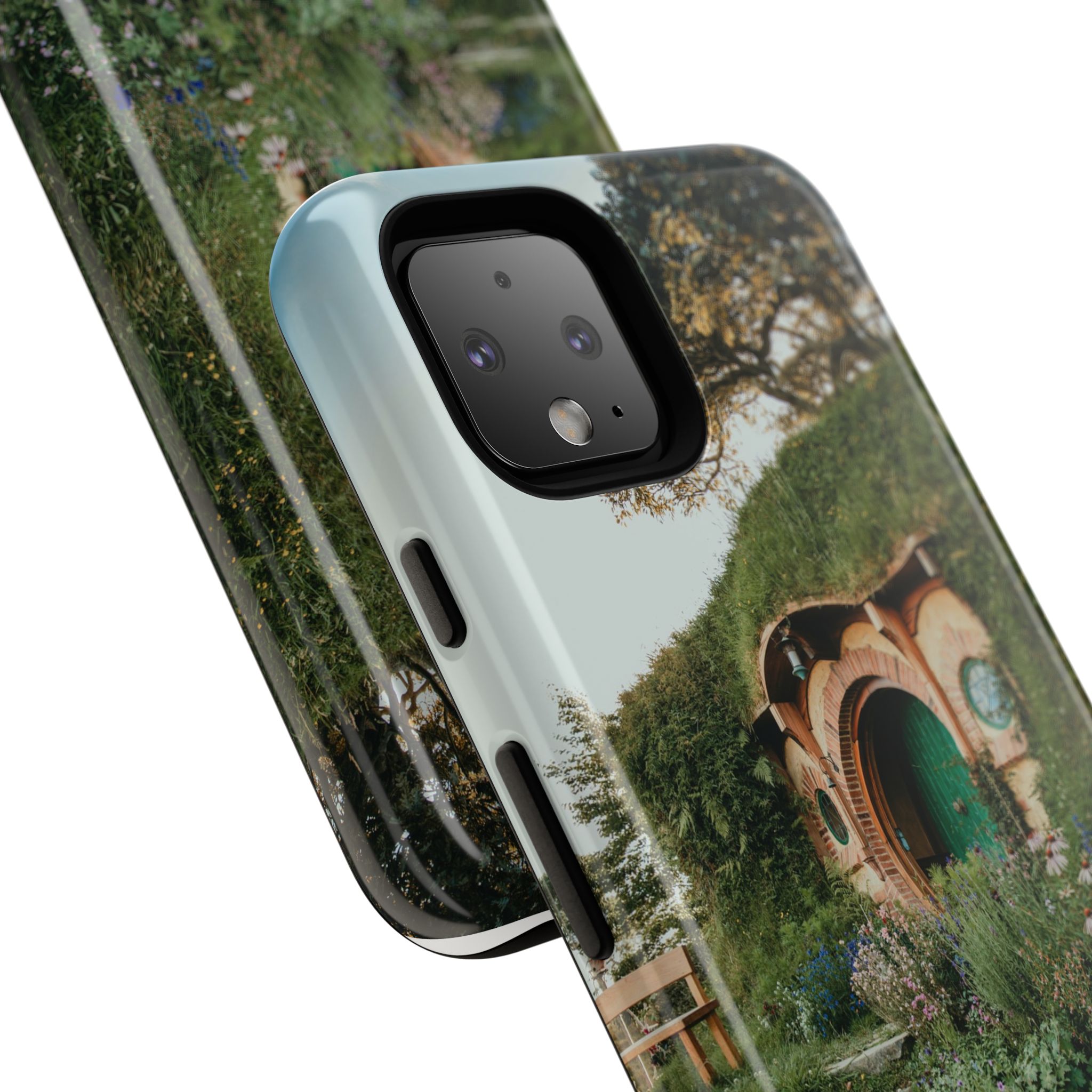 Cottagecore Hobbit Tough Case - Botanical-Pathway Rustic-Charm - Image 208
