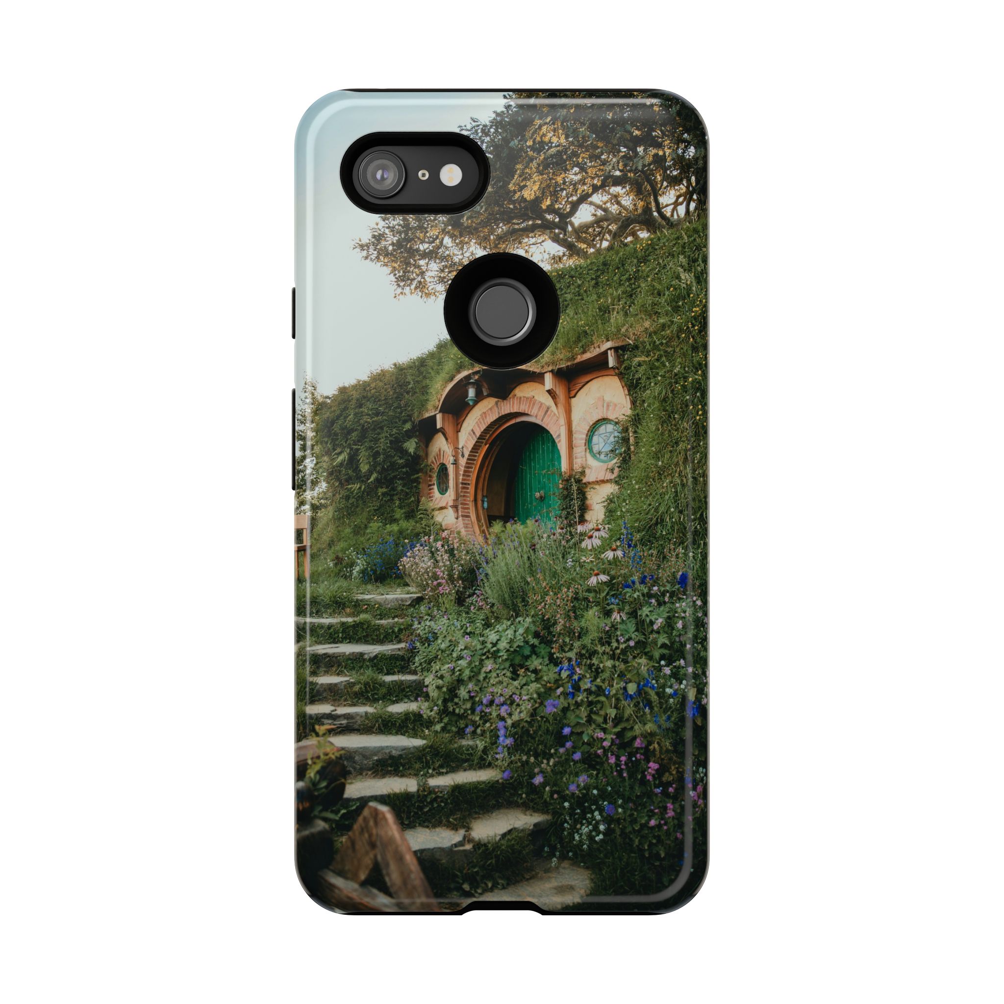 Cottagecore Hobbit Tough Case - Botanical-Pathway Rustic-Charm - Image 189