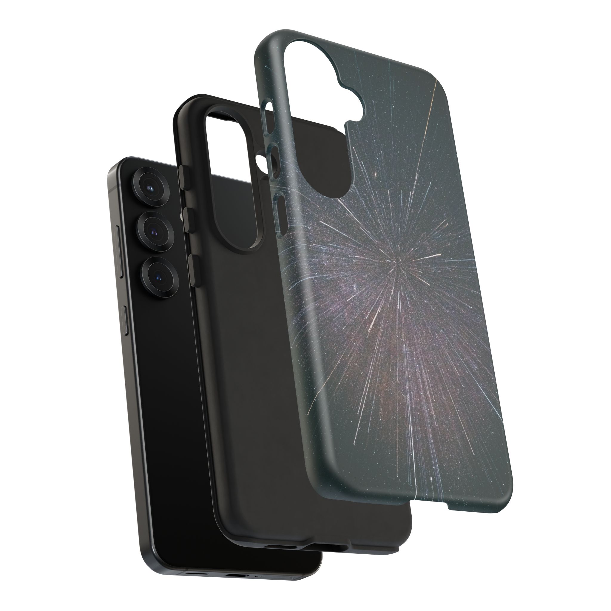 Nebula Burst Tough Case - Cosmic-Glitch Star Field - Image 250
