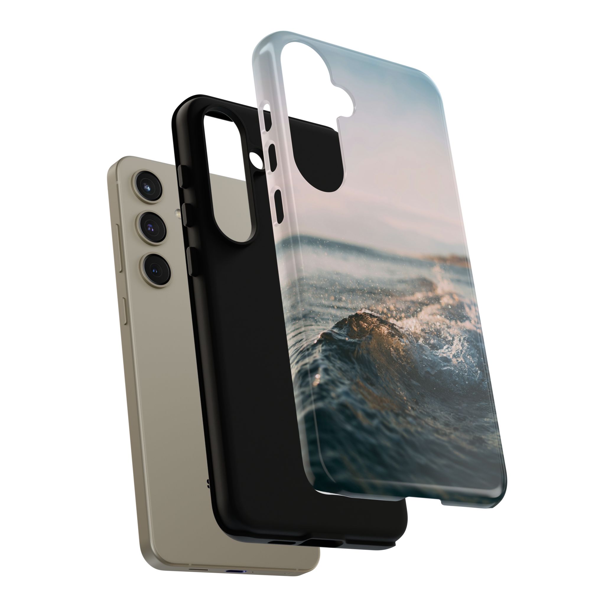 Coastal Wave Tough Cases - Scandinavian-Seaside Serenity - Image 92
