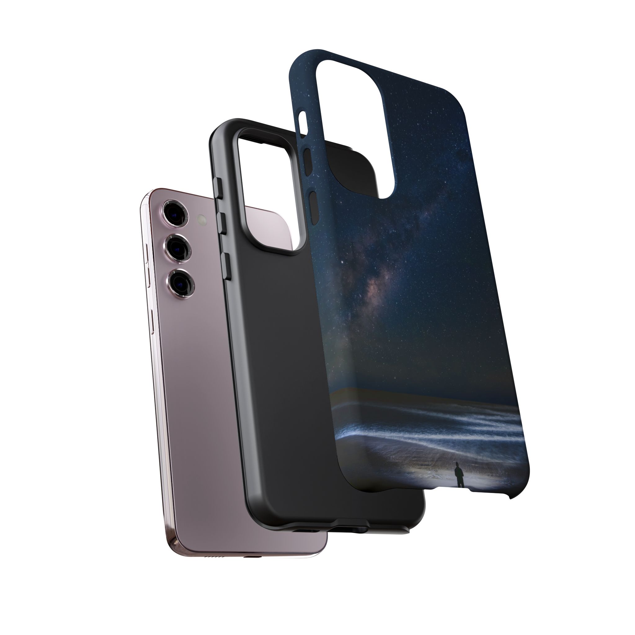 Cosmic Ocean Tough Cases - Starry-Night Horizon Glow - Image 31
