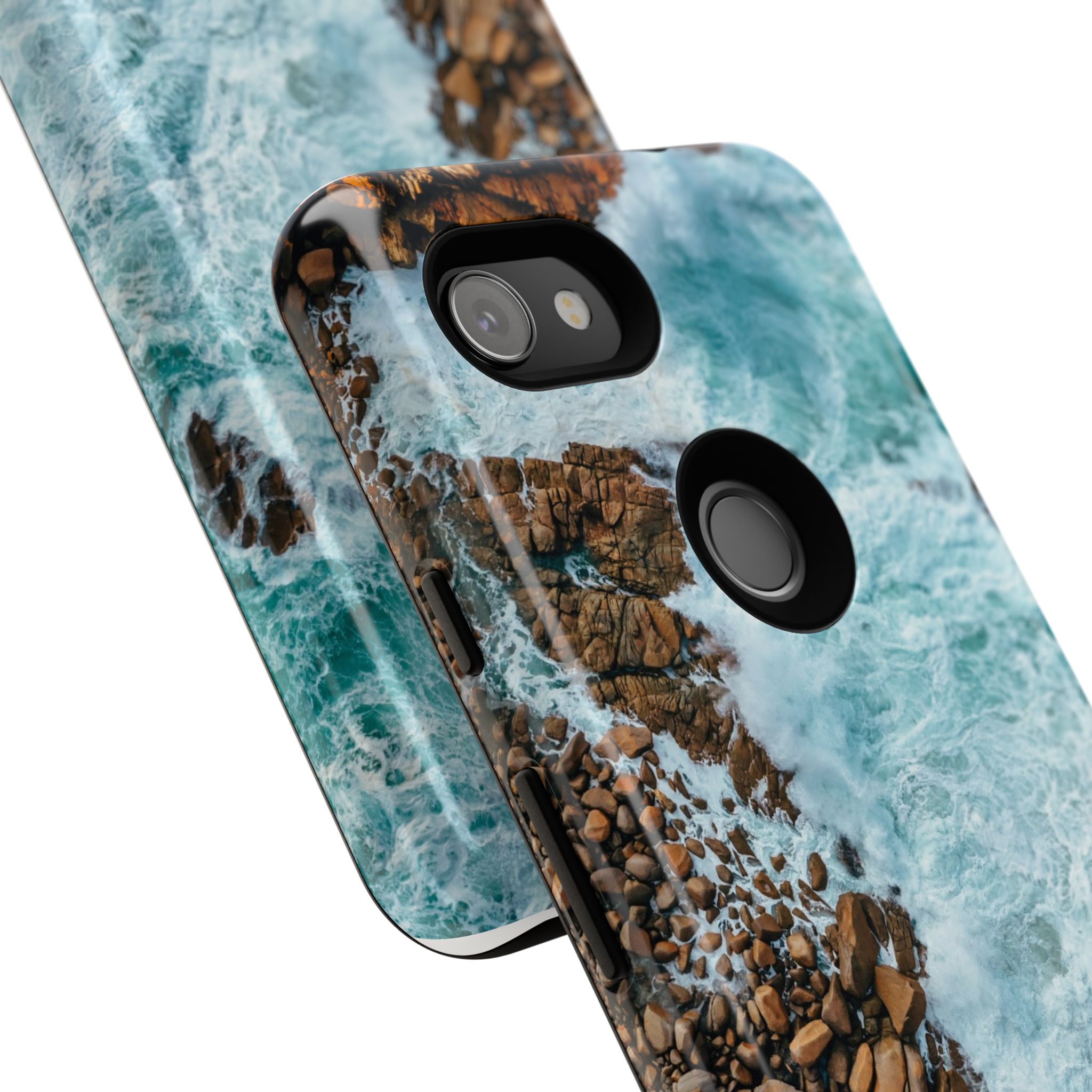 Coastal-Nautilus Tough Cases - Scandinavian-Rustic Shoreline - Image 196