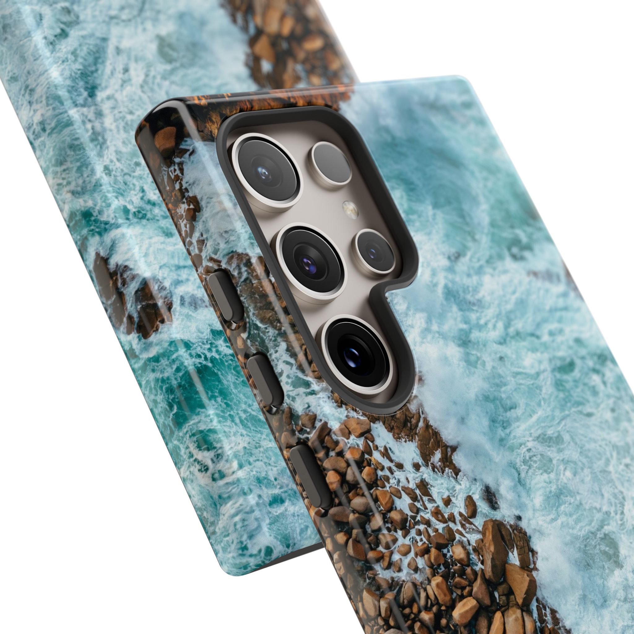 Coastal-Nautilus Tough Cases - Scandinavian-Rustic Shoreline - Image 98