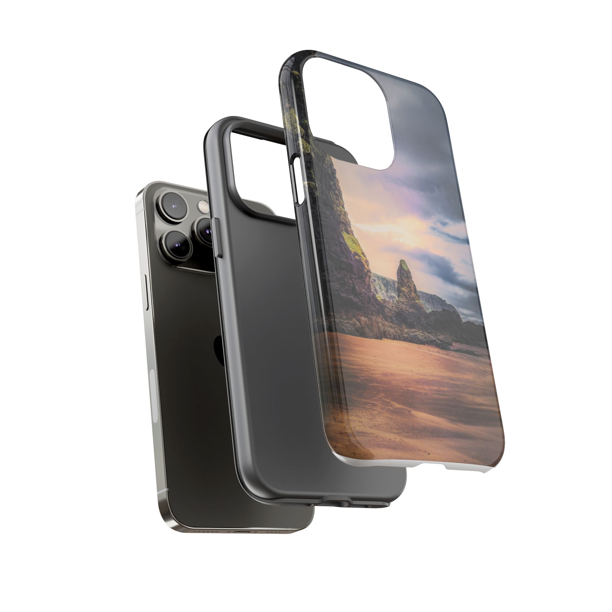 Mystic Cliff Tough Cases - Scandinavian-Modern Coastal Twilight - Image 11
