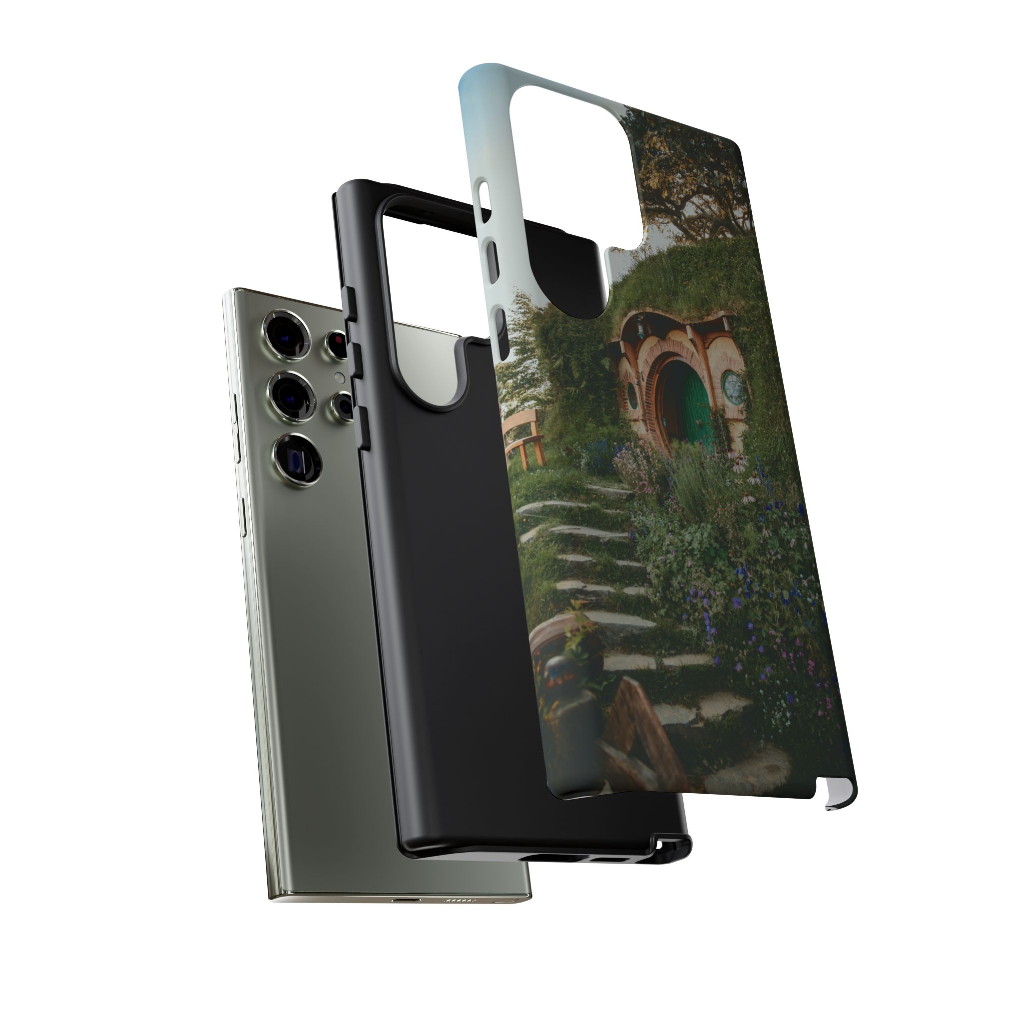 Cottagecore Hobbit Tough Case - Botanical-Pathway Rustic-Charm - Image 39