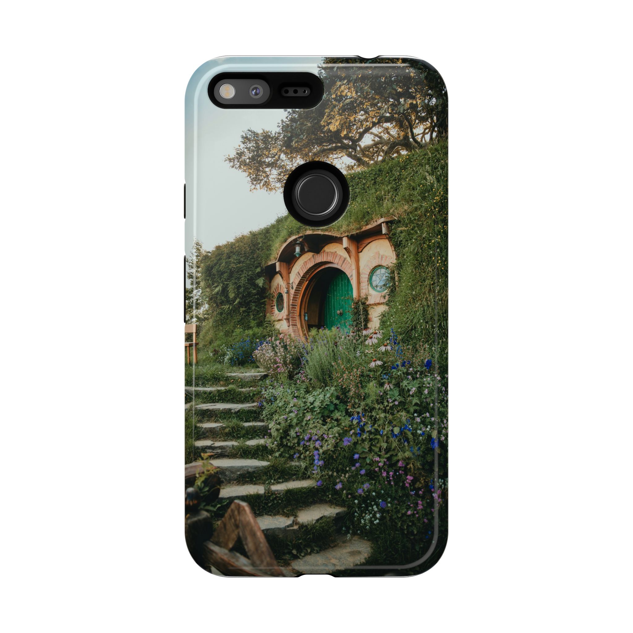 Cottagecore Hobbit Tough Case - Botanical-Pathway Rustic-Charm - Image 237