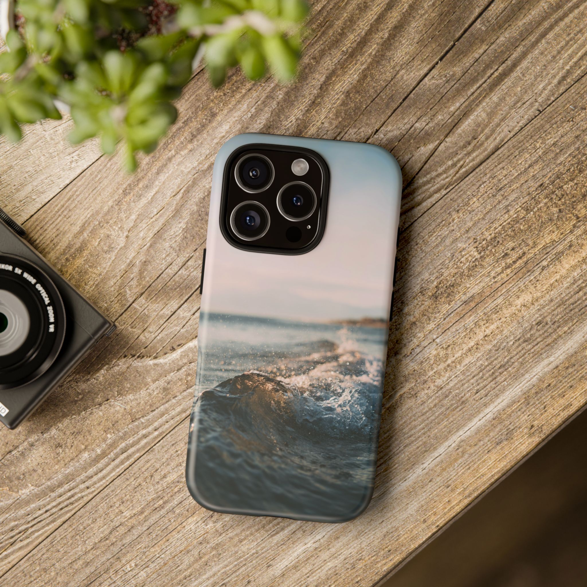 Coastal Wave Tough Cases - Scandinavian-Seaside Serenity - Image 144