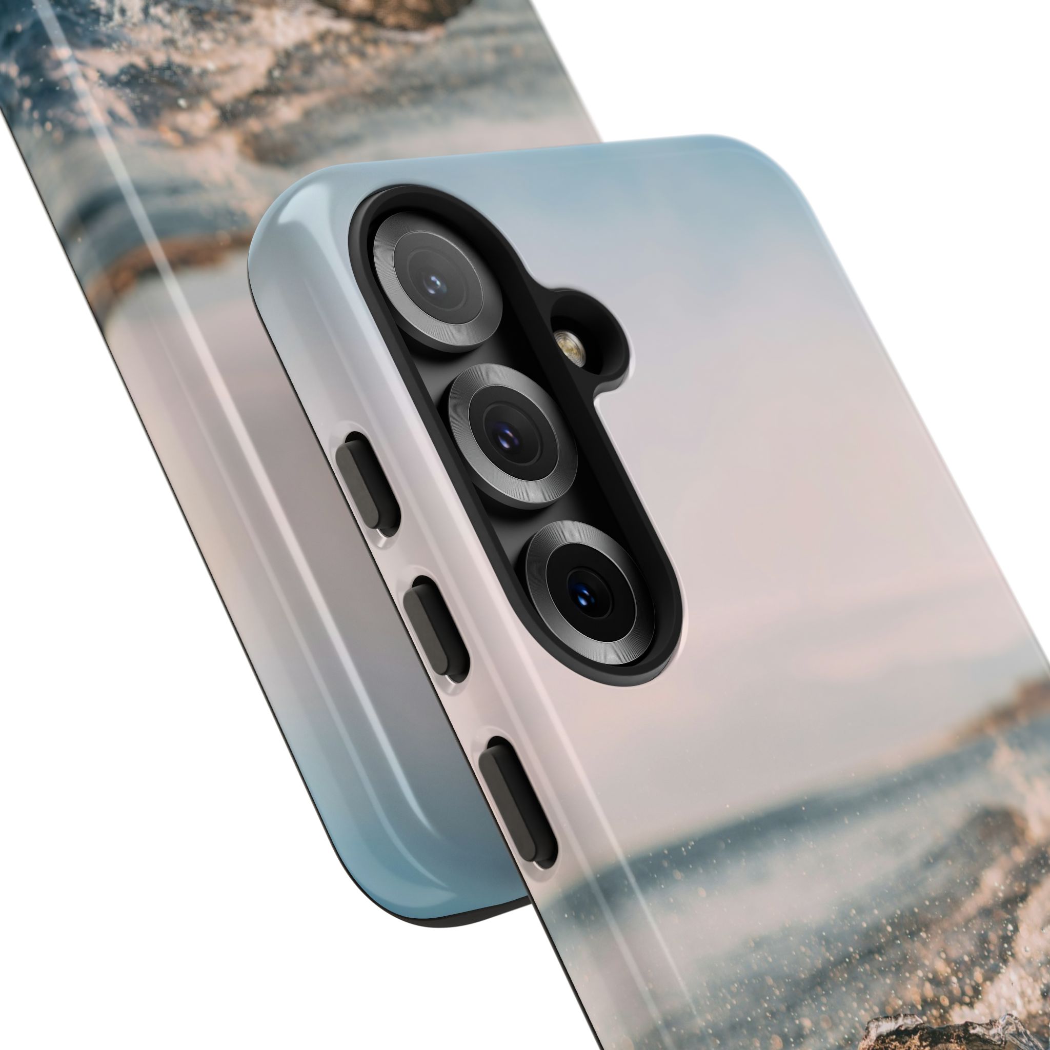 Coastal Wave Tough Cases - Scandinavian-Seaside Serenity - Image 244