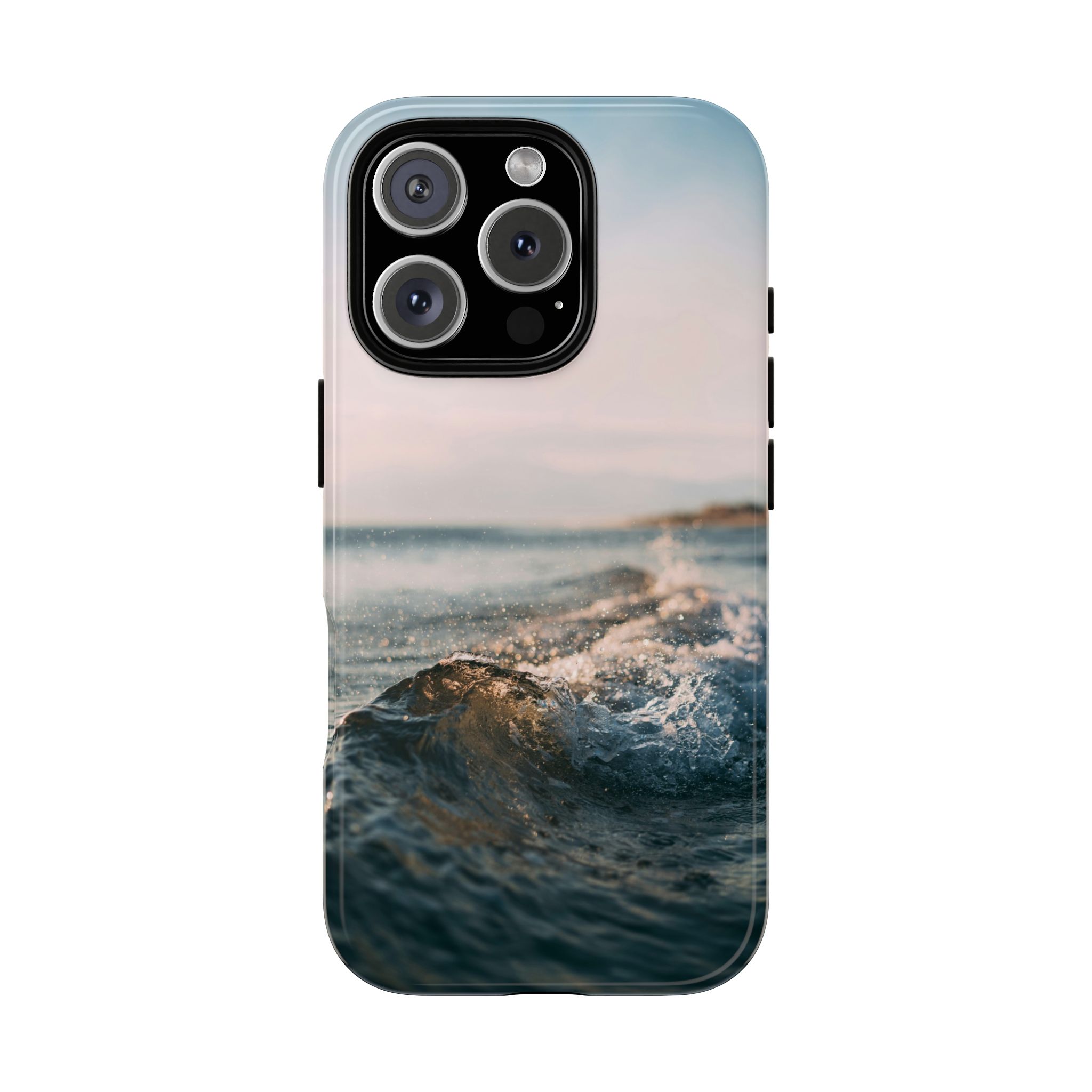Coastal Wave Tough Cases - Scandinavian-Seaside Serenity - Image 137