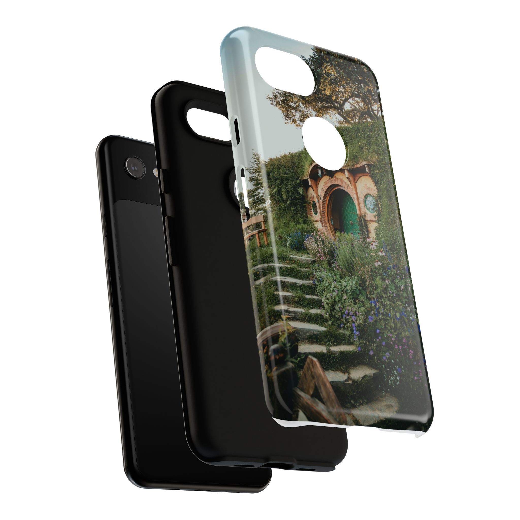 Cottagecore Hobbit Tough Case - Botanical-Pathway Rustic-Charm - Image 197