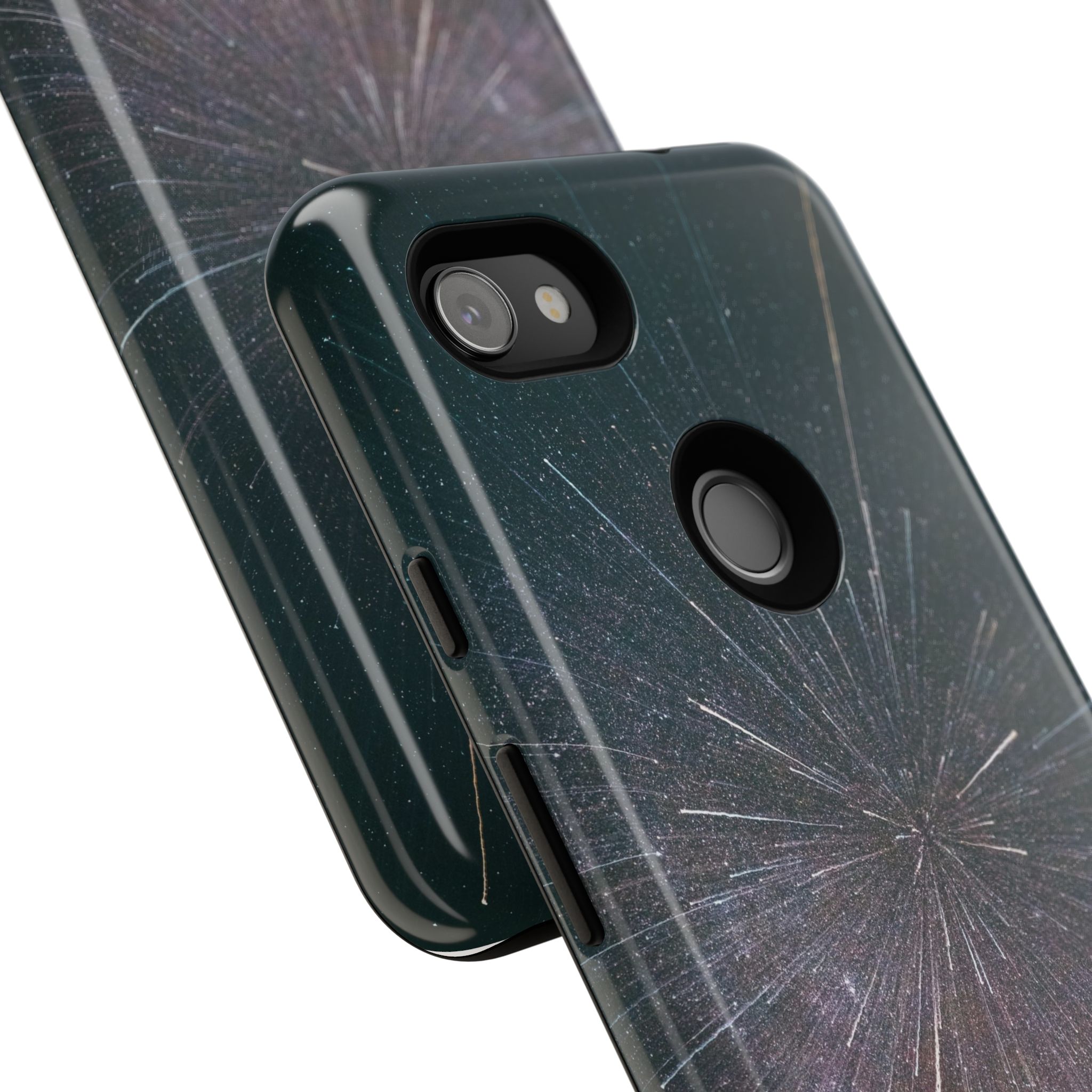 Nebula Burst Tough Case - Cosmic-Glitch Star Field - Image 202