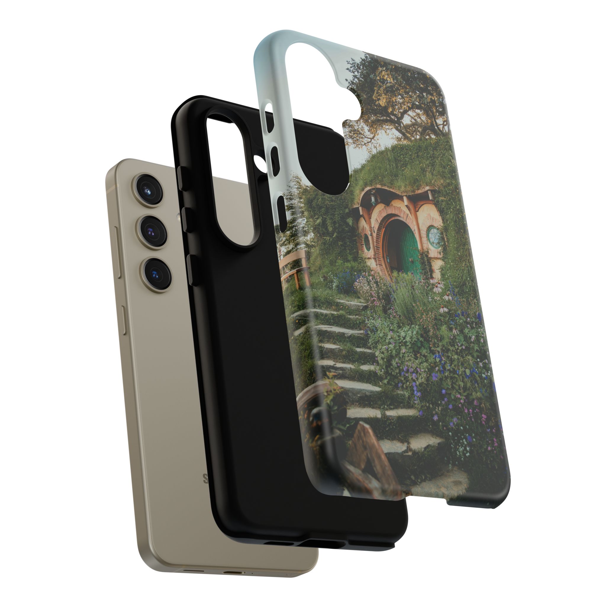 Cottagecore Hobbit Tough Case - Botanical-Pathway Rustic-Charm - Image 88