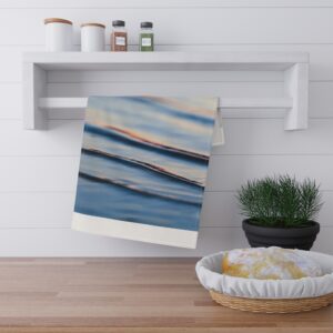 Ethereal Ocean Tea Towel - Serene-Morning-Light