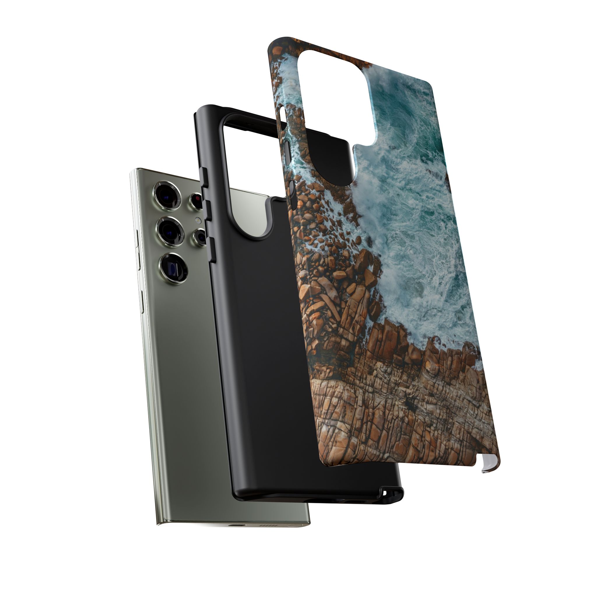 Coastal-Nautilus Tough Cases - Scandinavian-Rustic Shoreline - Image 35