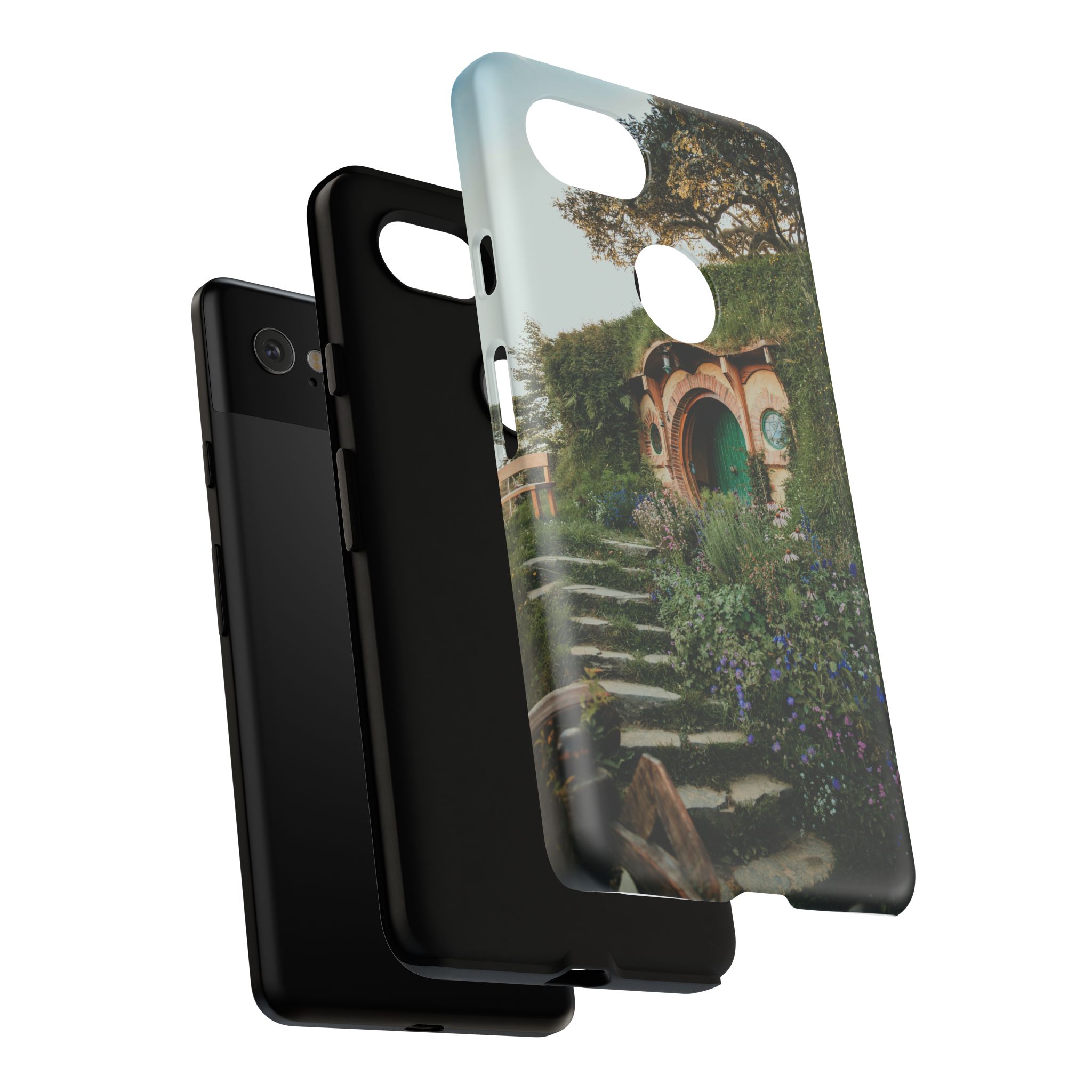 Cottagecore Hobbit Tough Case - Botanical-Pathway Rustic-Charm - Image 182