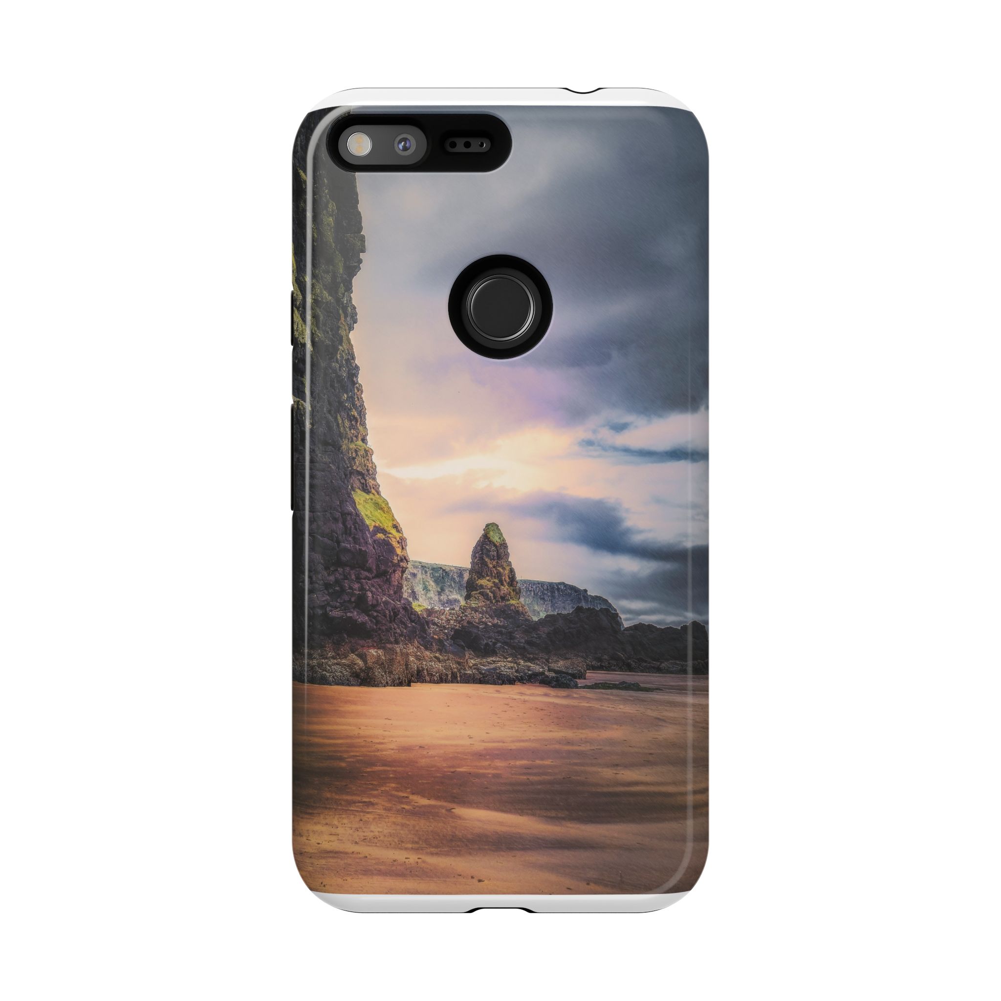 Mystic Cliff Tough Cases - Scandinavian-Modern Coastal Twilight - Image 237