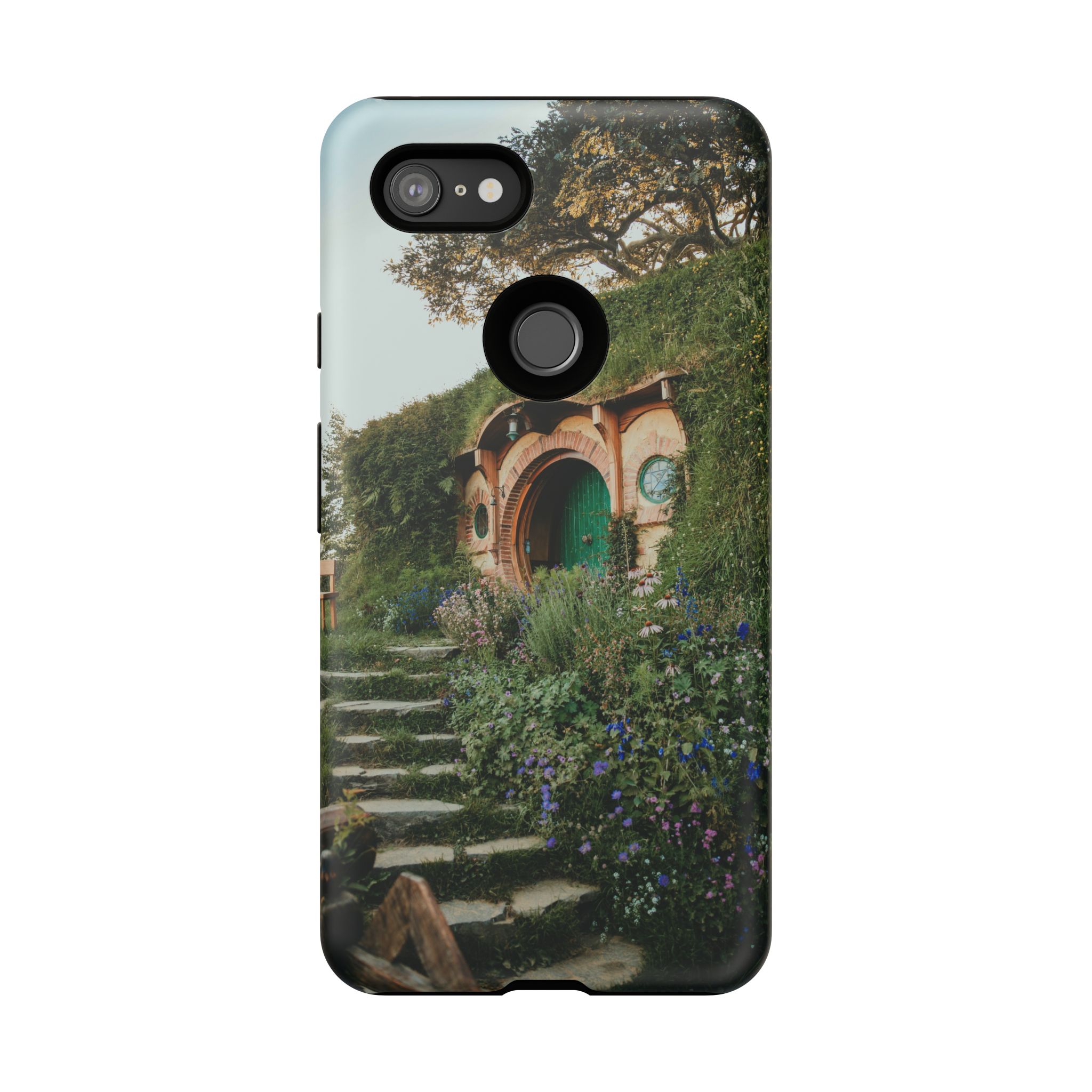 Cottagecore Hobbit Tough Case - Botanical-Pathway Rustic-Charm - Image 192