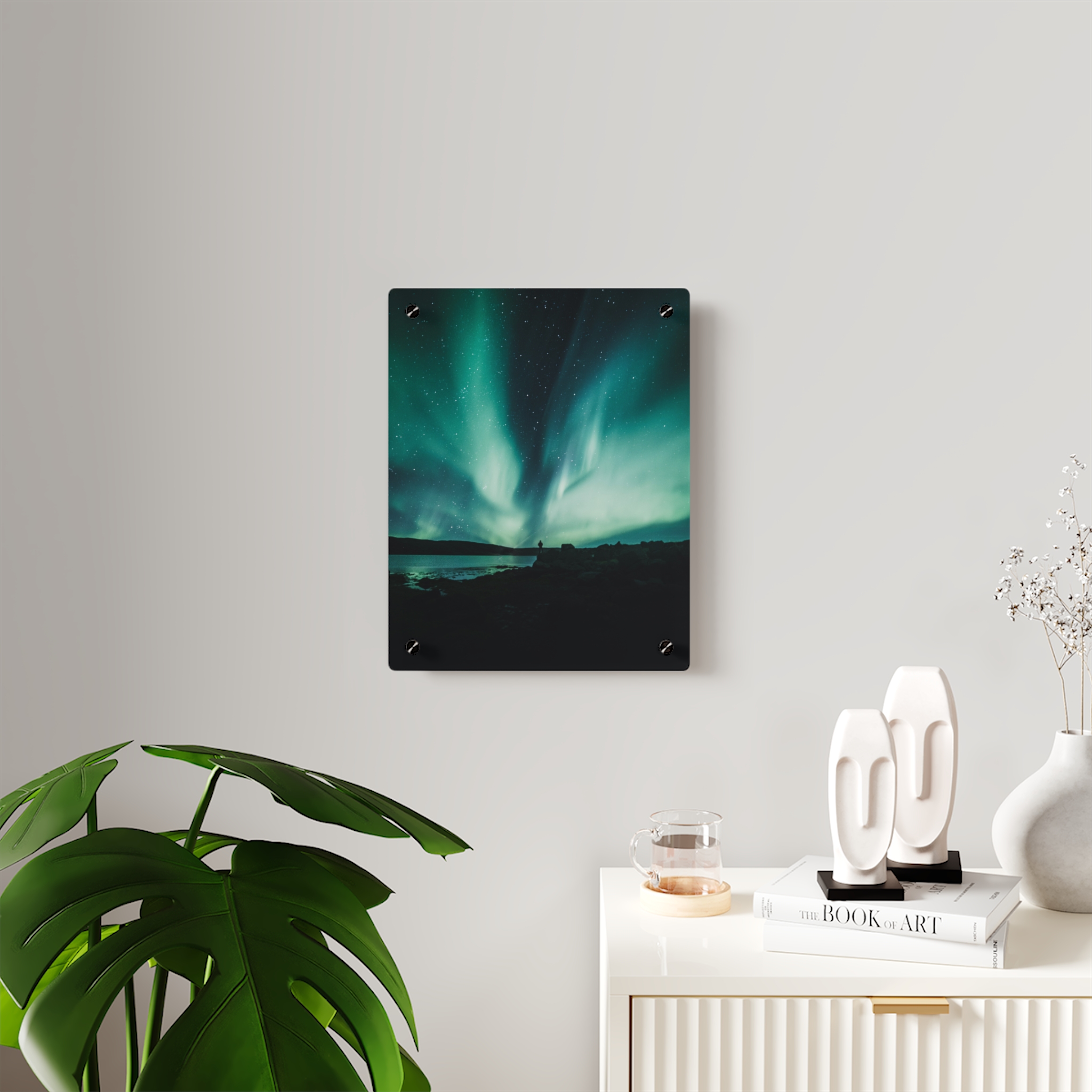 Aurora Borealis Acrylic Wall Art - Ethereal-Night Skyscape - Image 11