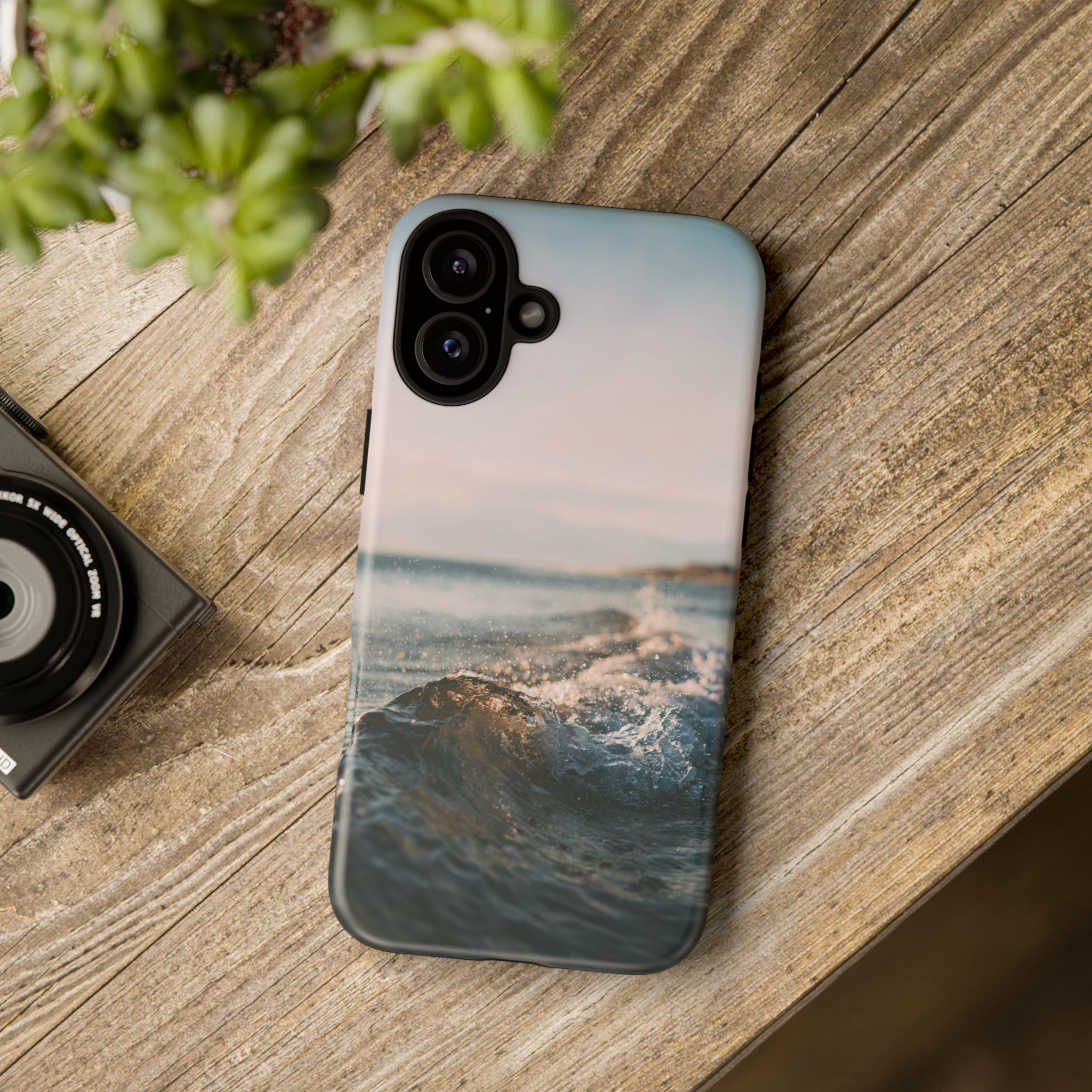 Coastal Wave Tough Cases - Scandinavian-Seaside Serenity - Image 136