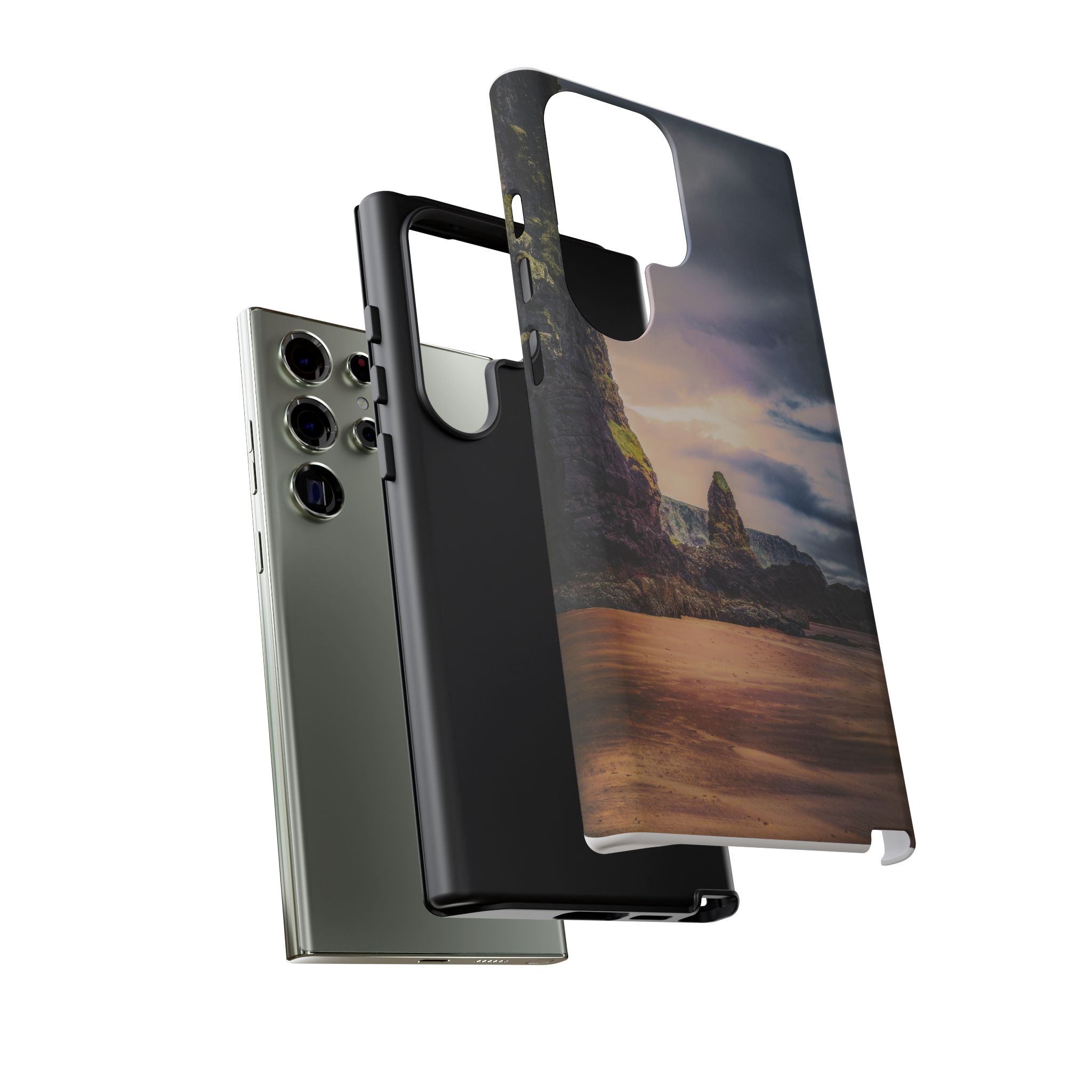 Mystic Cliff Tough Cases - Scandinavian-Modern Coastal Twilight - Image 39