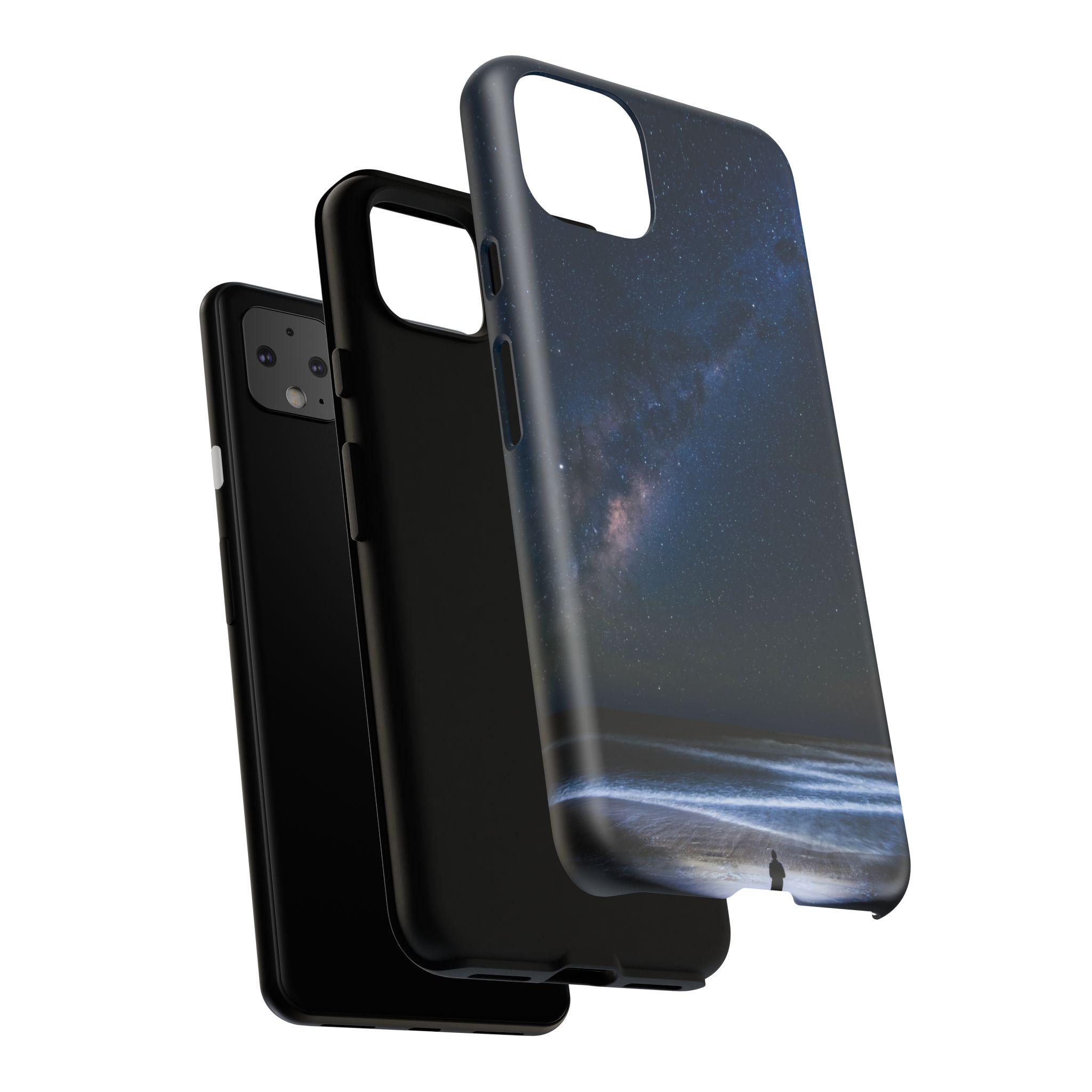 Cosmic Ocean Tough Cases - Starry-Night Horizon Glow - Image 218