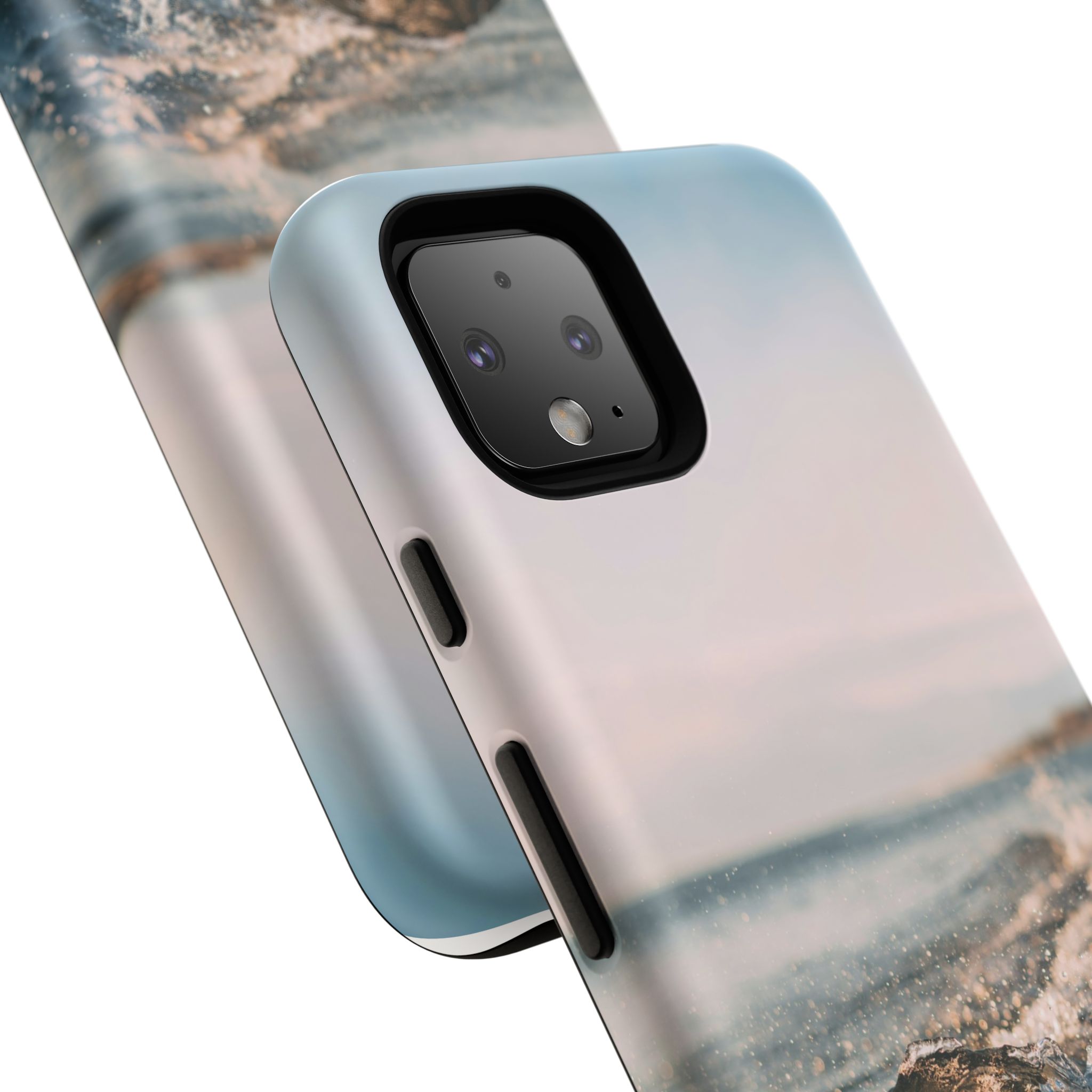 Coastal Wave Tough Cases - Scandinavian-Seaside Serenity - Image 211