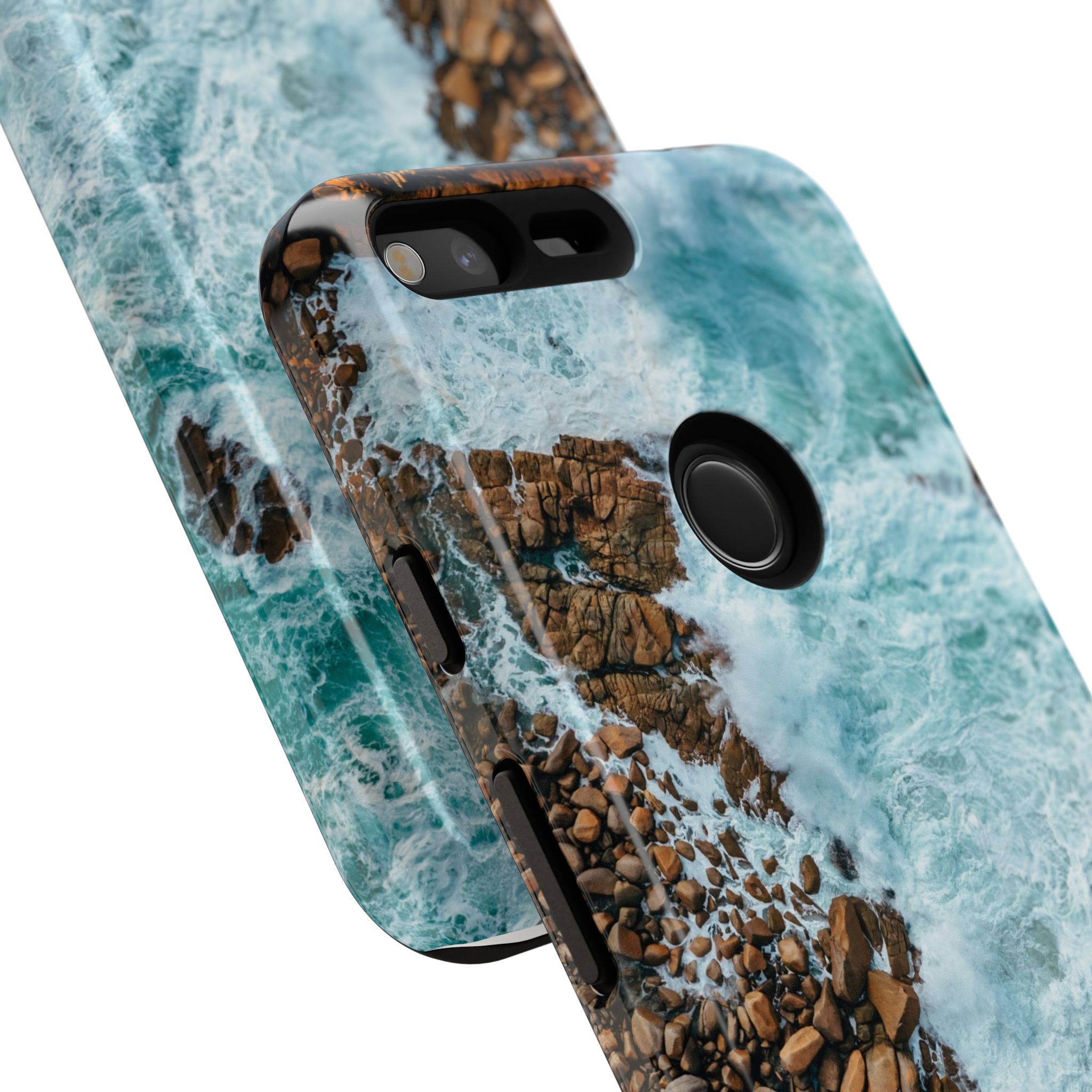 Coastal-Nautilus Tough Cases - Scandinavian-Rustic Shoreline - Image 238