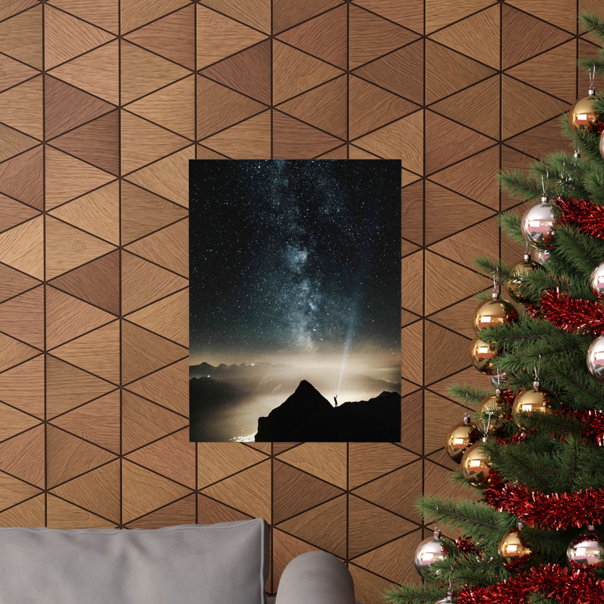 Mystic Galaxy Matte Vertical Poster - Nocturnal-Starlight Exploration - Image 20