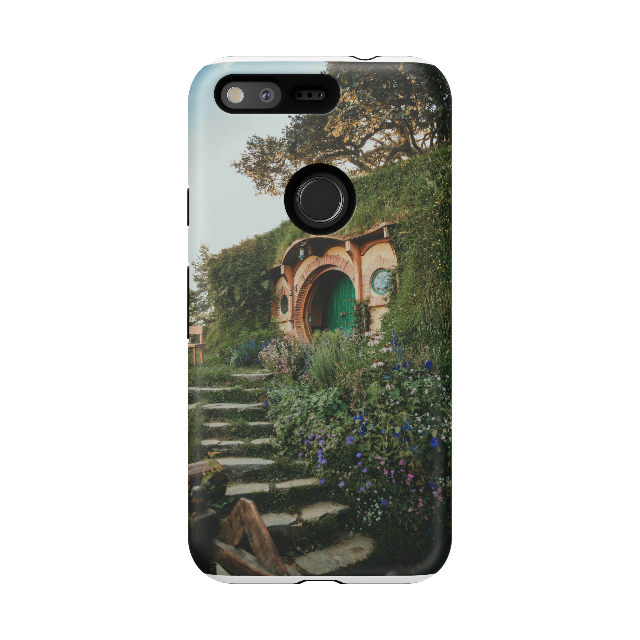 Cottagecore Hobbit Tough Case - Botanical-Pathway Rustic-Charm - Image 234