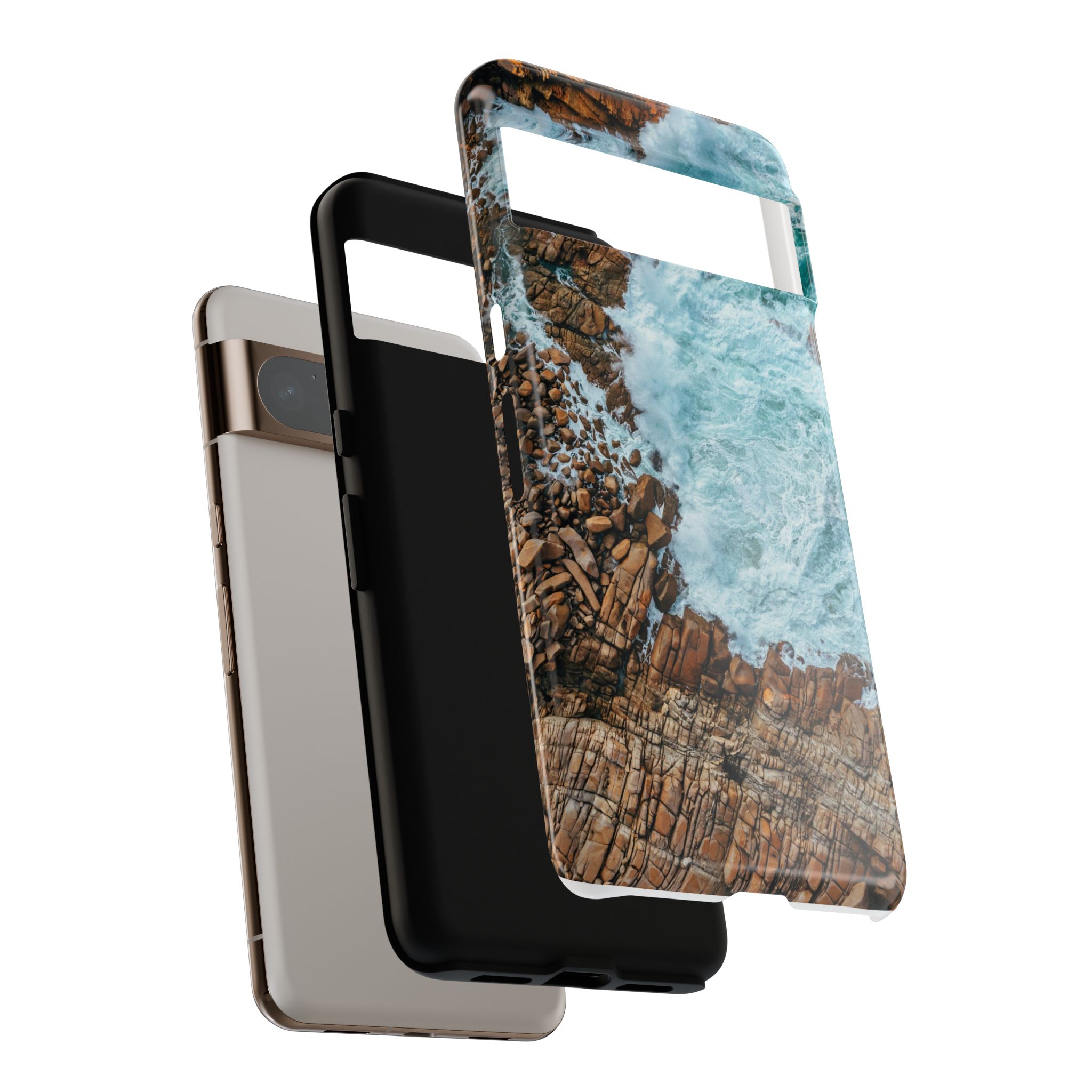 Coastal-Nautilus Tough Cases - Scandinavian-Rustic Shoreline - Image 108