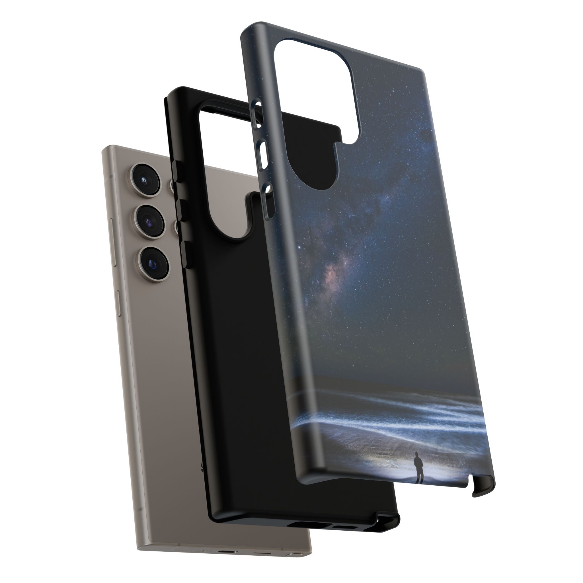Cosmic Ocean Tough Cases - Starry-Night Horizon Glow - Image 104