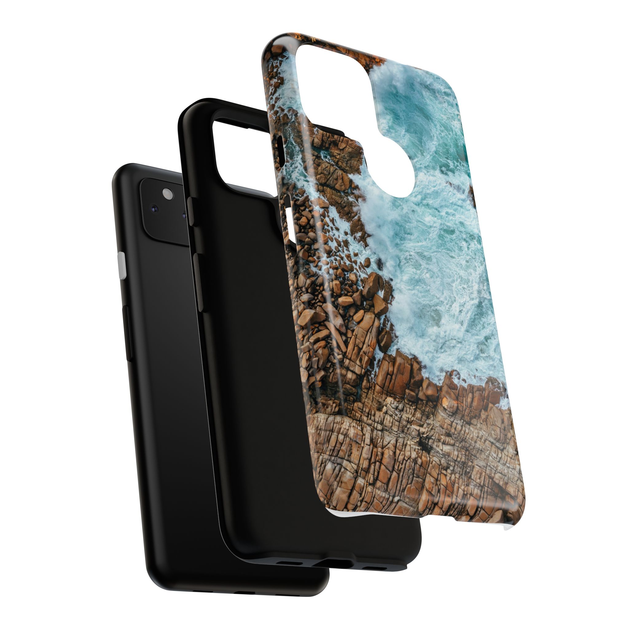 Coastal-Nautilus Tough Cases - Scandinavian-Rustic Shoreline - Image 227