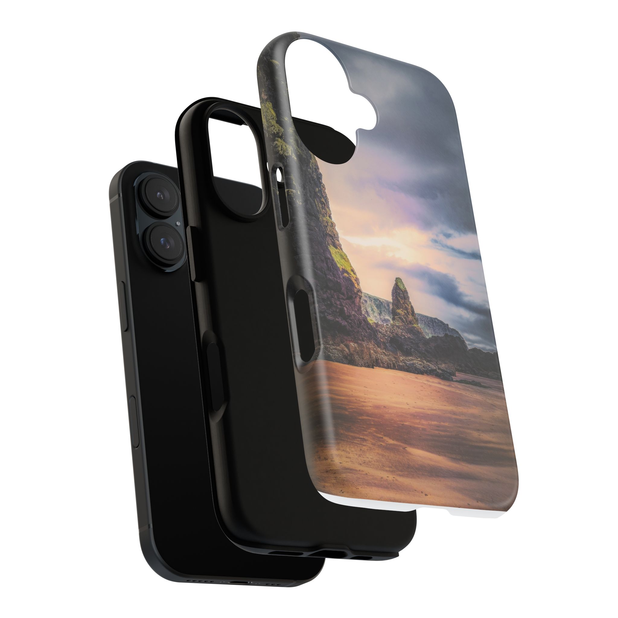 Mystic Cliff Tough Cases - Scandinavian-Modern Coastal Twilight - Image 127