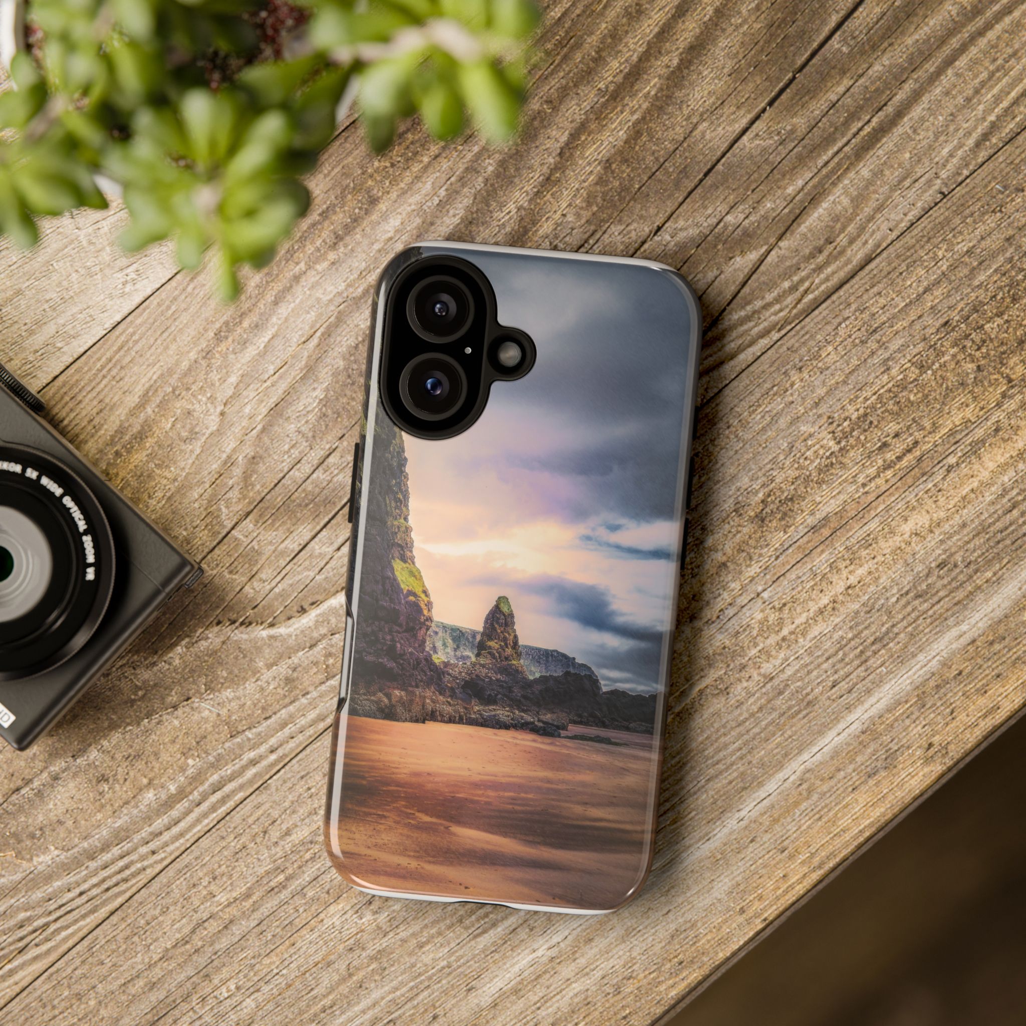 Mystic Cliff Tough Cases - Scandinavian-Modern Coastal Twilight - Image 124