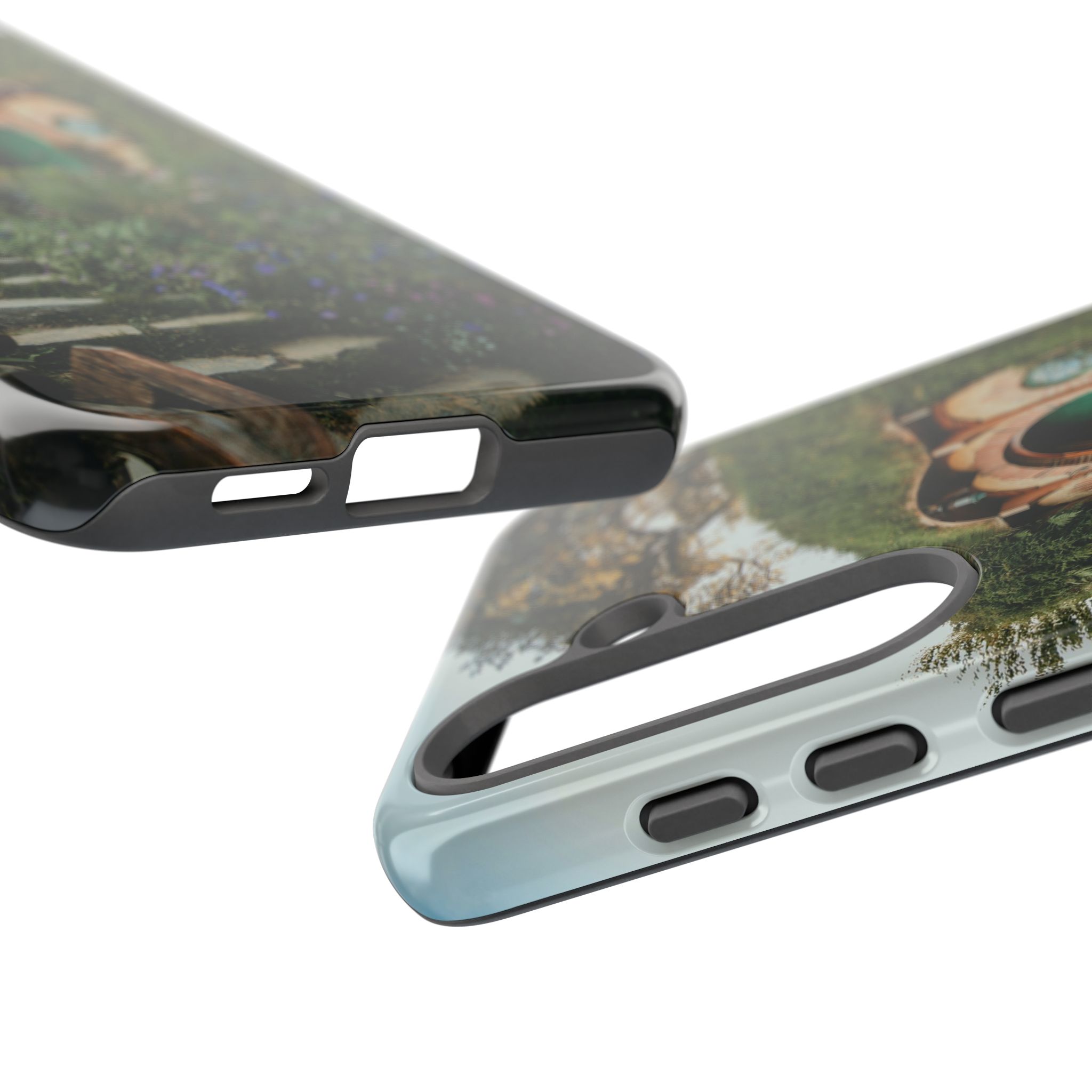 Cottagecore Hobbit Tough Case - Botanical-Pathway Rustic-Charm - Image 245